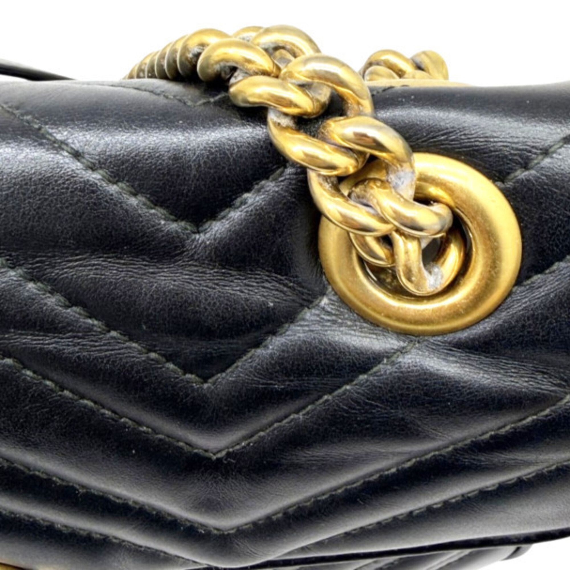 Leather Shoulder Bag (Pre-Owned) - Gucci - Modalova
