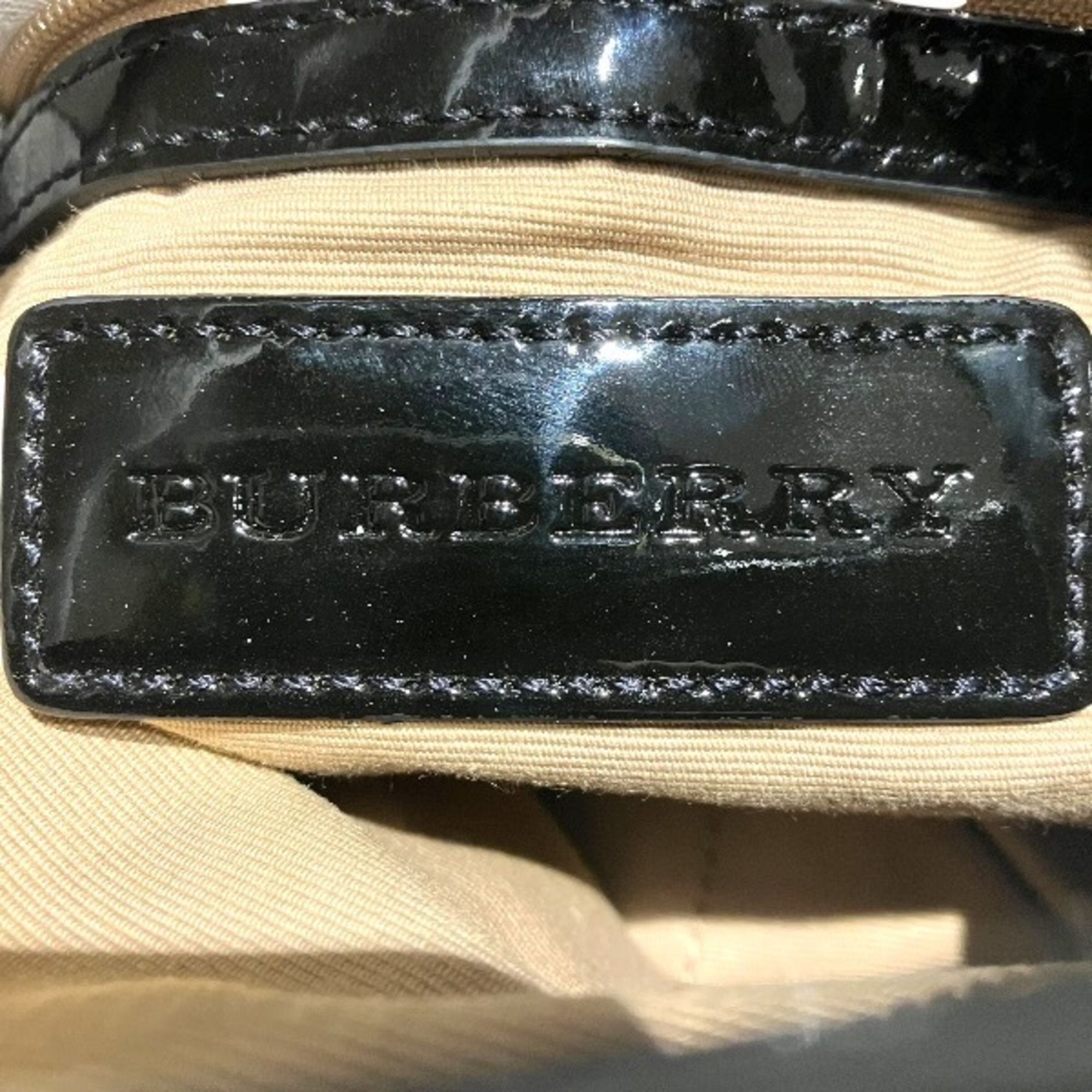 Canvas Leather Shoulder Bag (Pre-Owned) - Burberry - Modalova