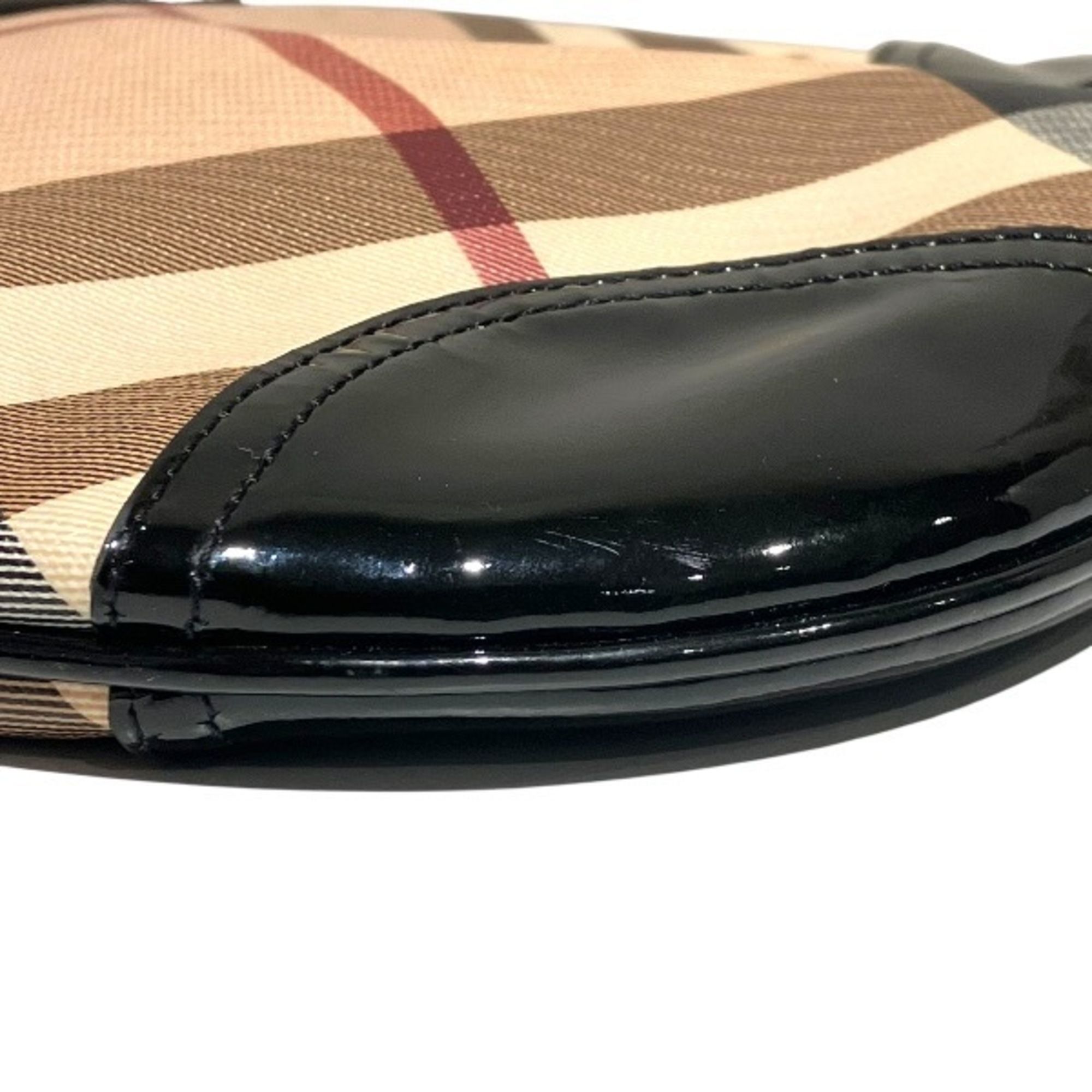 Canvas Leather Shoulder Bag (Pre-Owned) - Burberry - Modalova