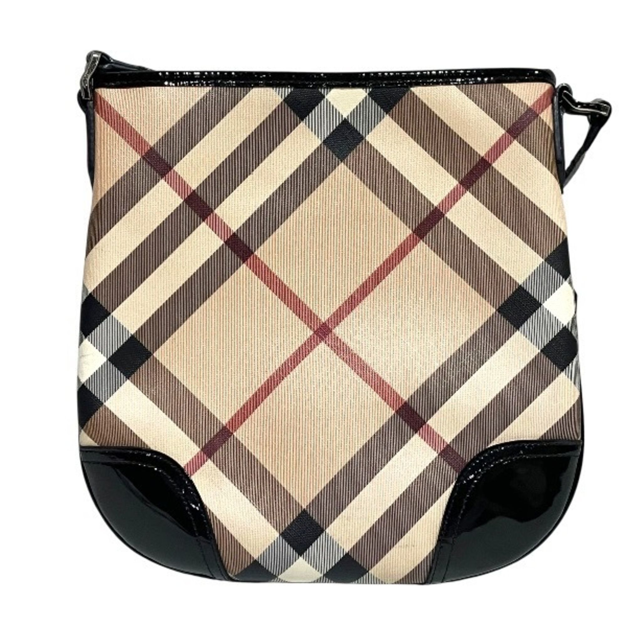 Canvas Leather Shoulder Bag (Pre-Owned) - Burberry - Modalova