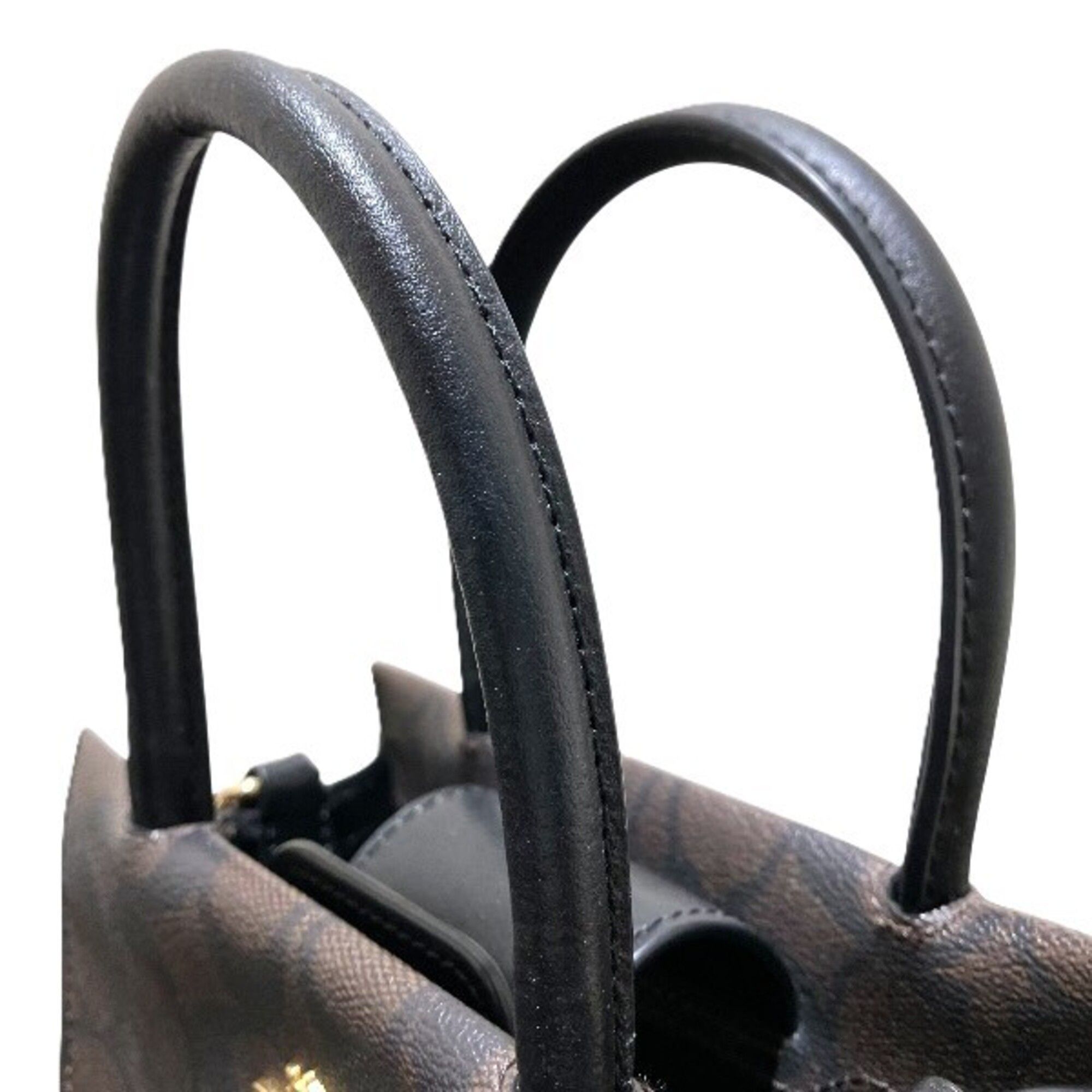Canvas Leather Handbag (Pre-Owned) - Coach - Modalova