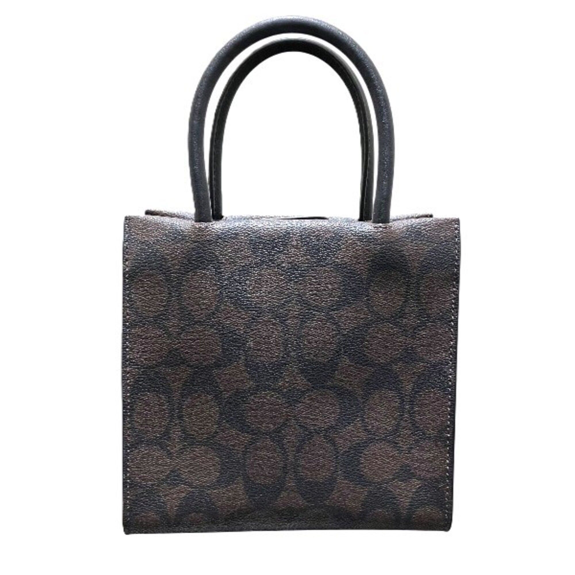Canvas Leather Handbag (Pre-Owned) - Coach - Modalova