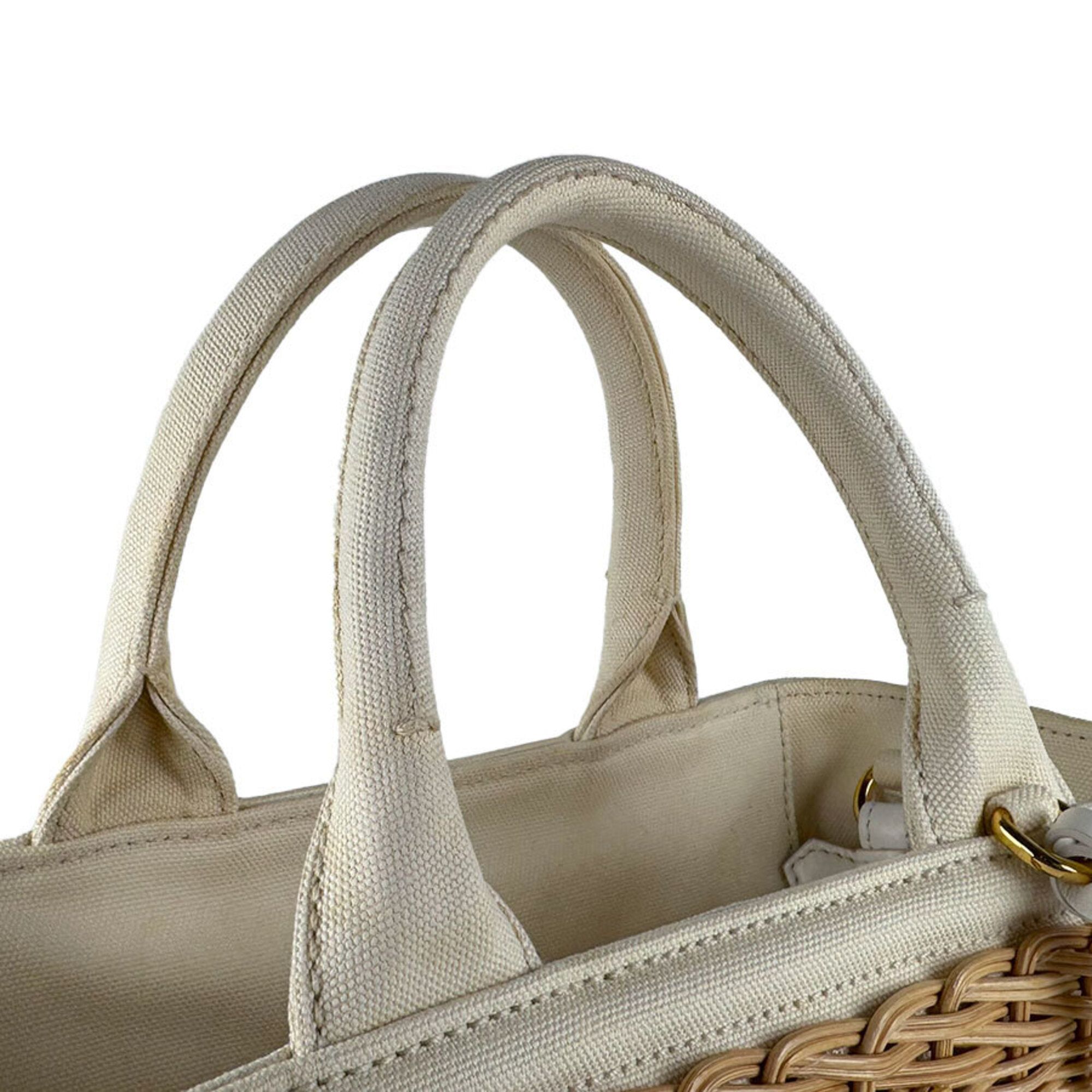 Canvas Handbag Shoulder Bag (Pre-Owned) - Prada - Modalova