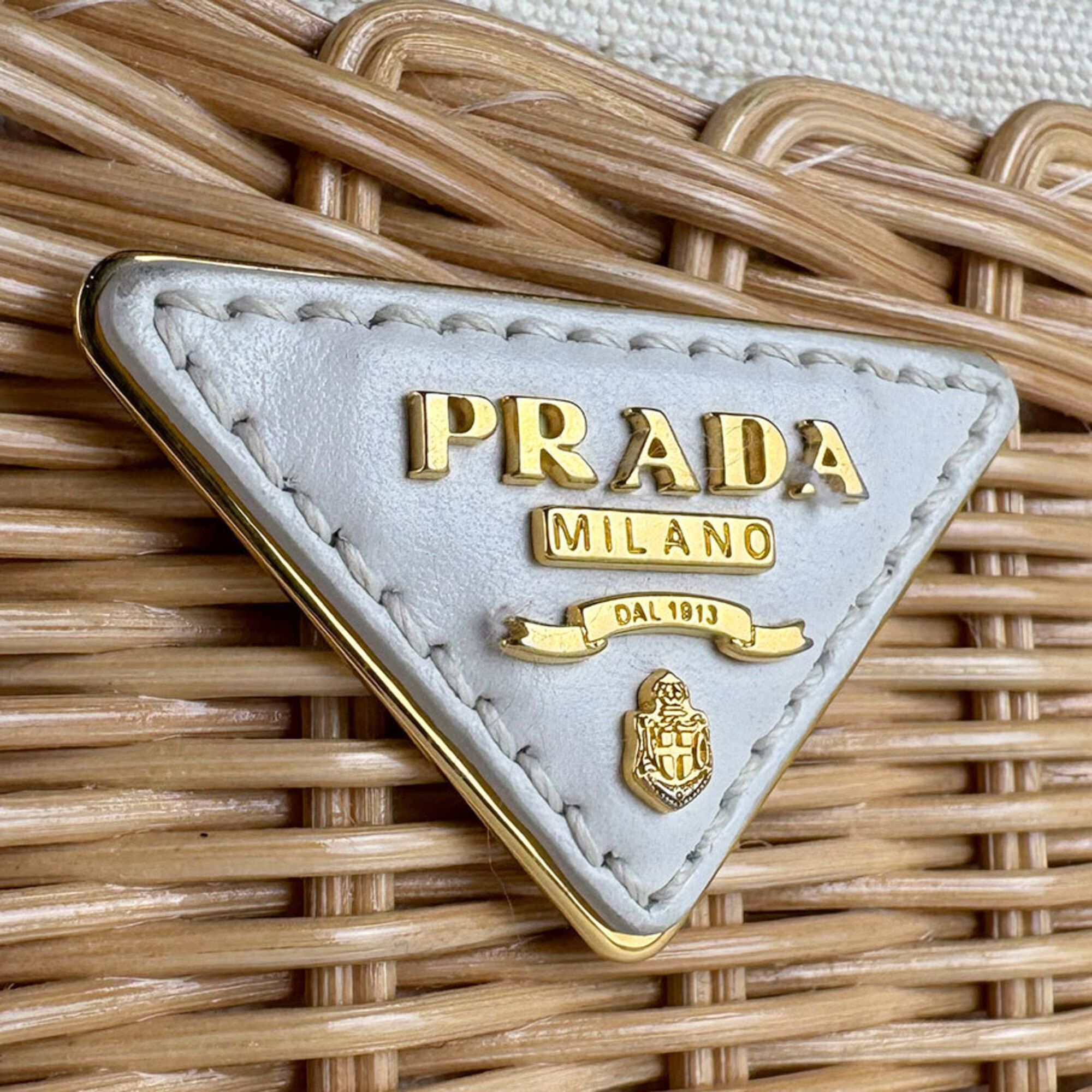 Canvas Handbag Shoulder Bag (Pre-Owned) - Prada - Modalova