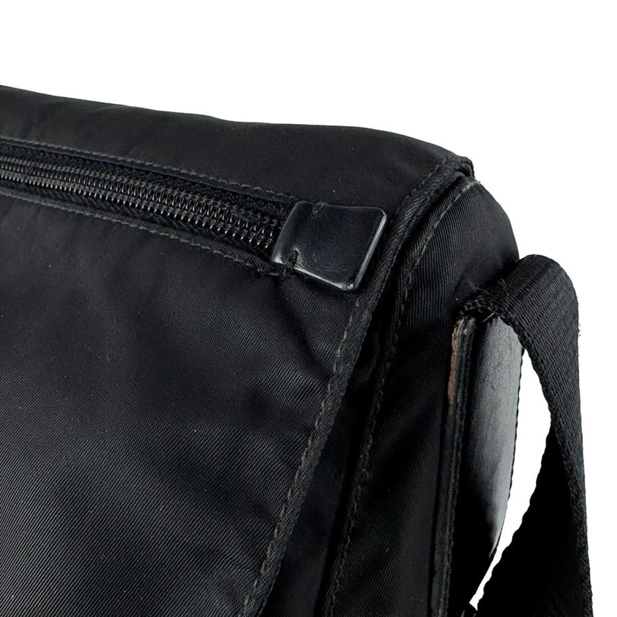 Nylon Leather Shoulder Bag (Pre-Owned) - Prada - Modalova