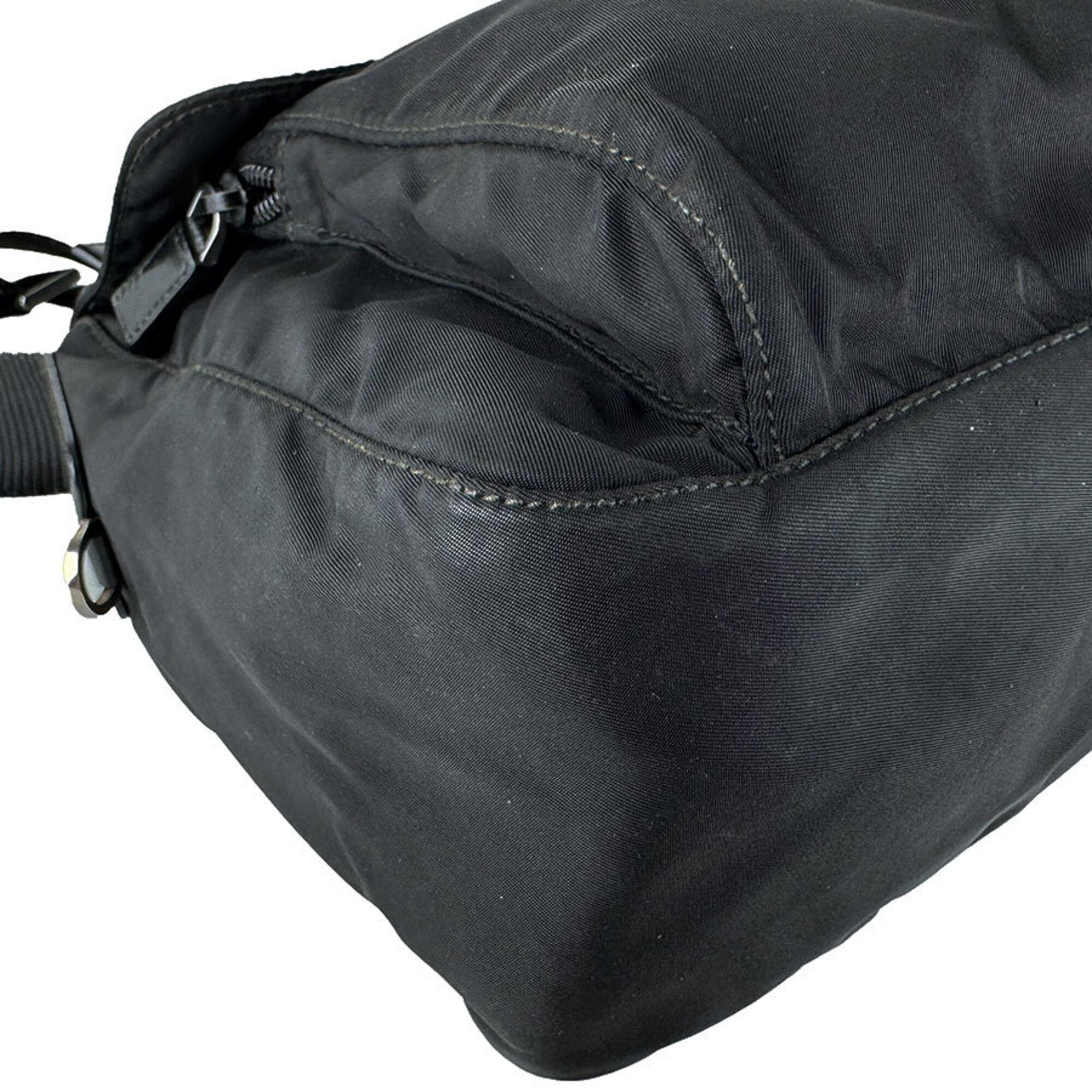 Nylon Leather Shoulder Bag (Pre-Owned) - Prada - Modalova