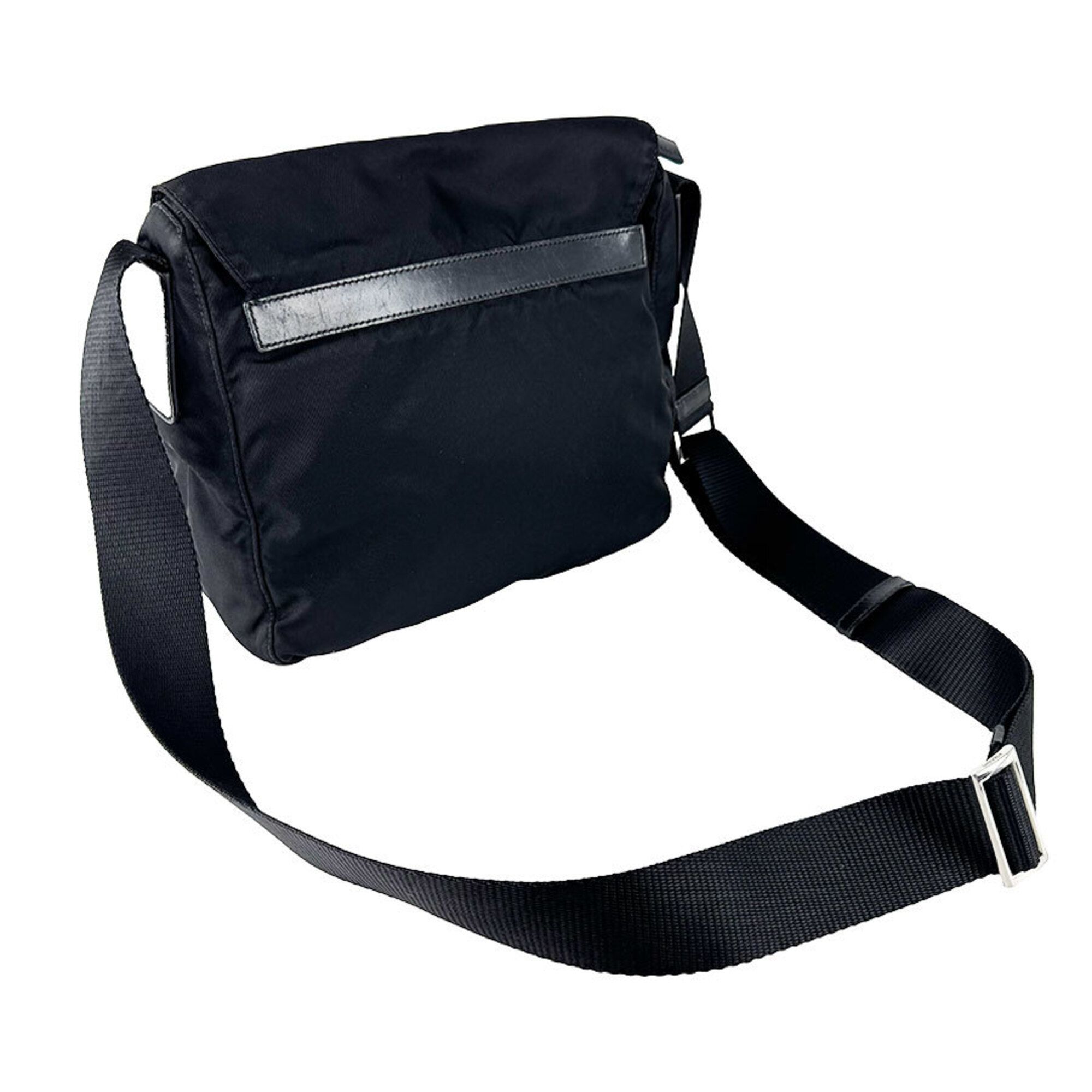 Nylon Leather Shoulder Bag (Pre-Owned) - Prada - Modalova