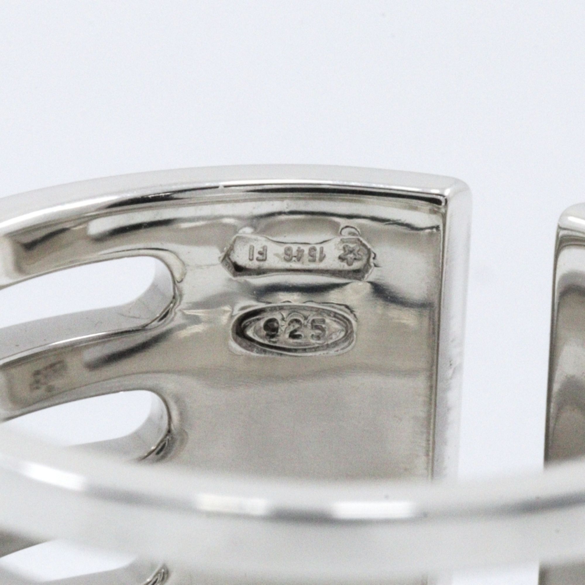Silver 925 Band Ring (Pre-Owned) - Gucci - Modalova