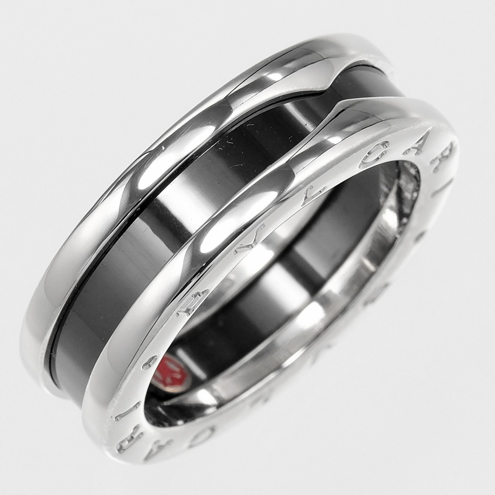 B.Zero1 Ceramic Silver 925 Band Ring (Pre-Owned) - Bvlgari - Modalova