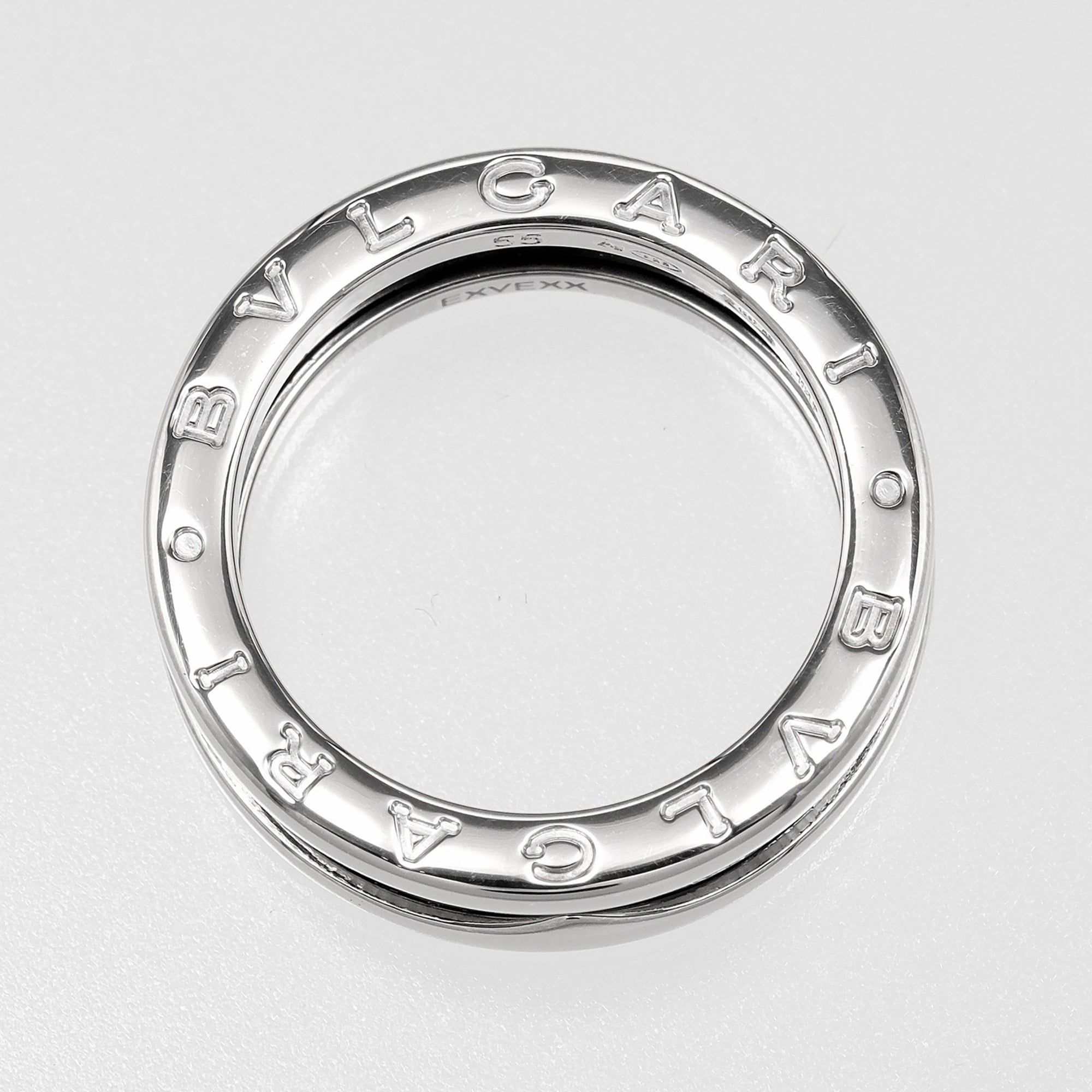 B.Zero1 Ceramic Silver 925 Band Ring (Pre-Owned) - Bvlgari - Modalova