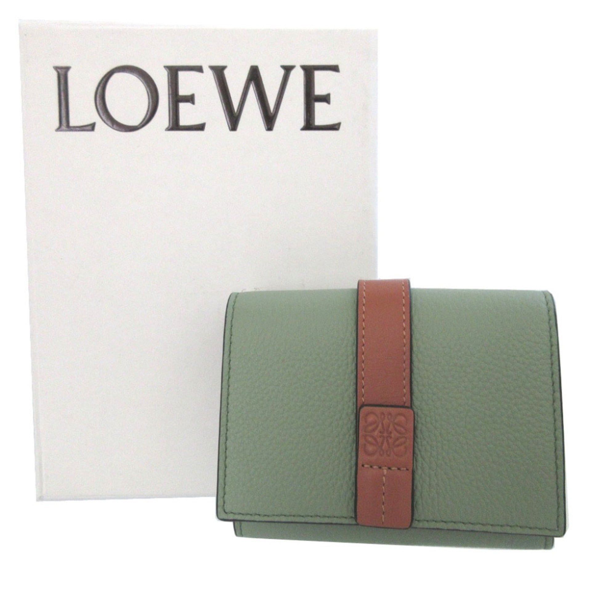 Leather Wallet (Tri-Fold) (Pre-Owned) - Loewe - Modalova