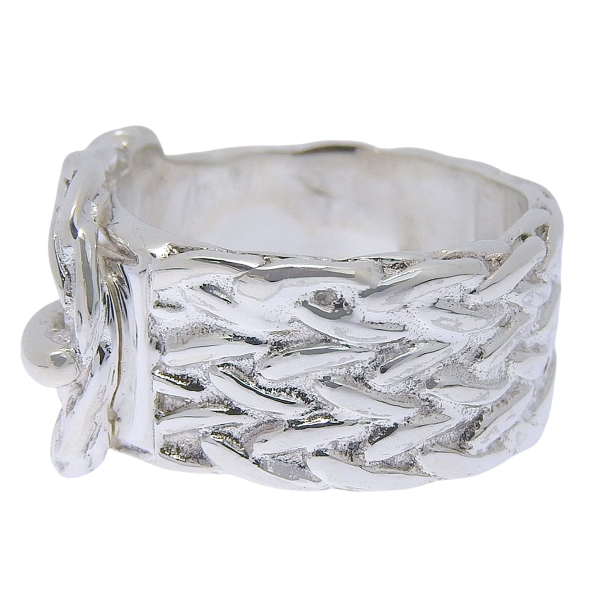 Silver 925 Band Ring (Pre-Owned) - Hermes - Modalova