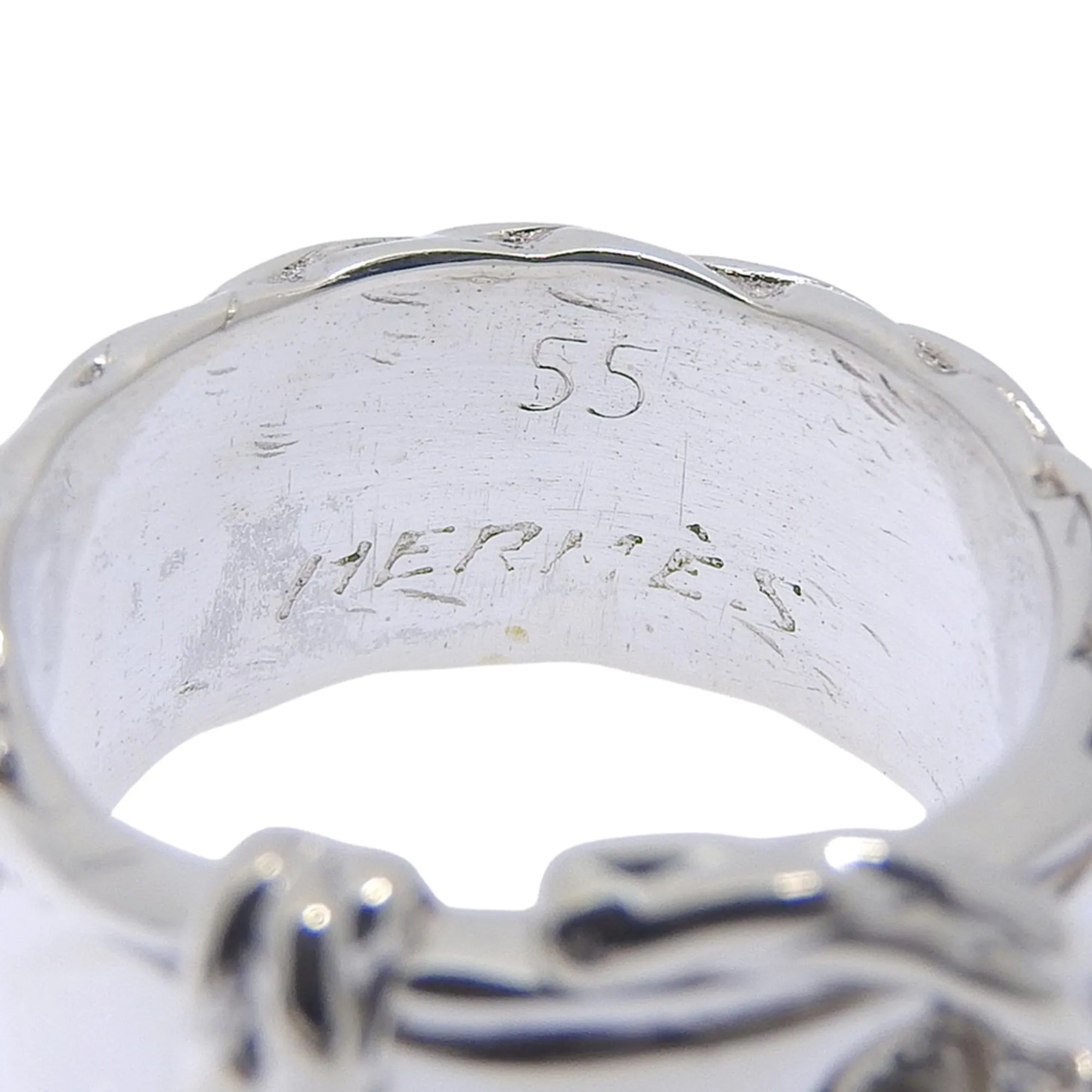 Silver 925 Band Ring (Pre-Owned) - Hermes - Modalova