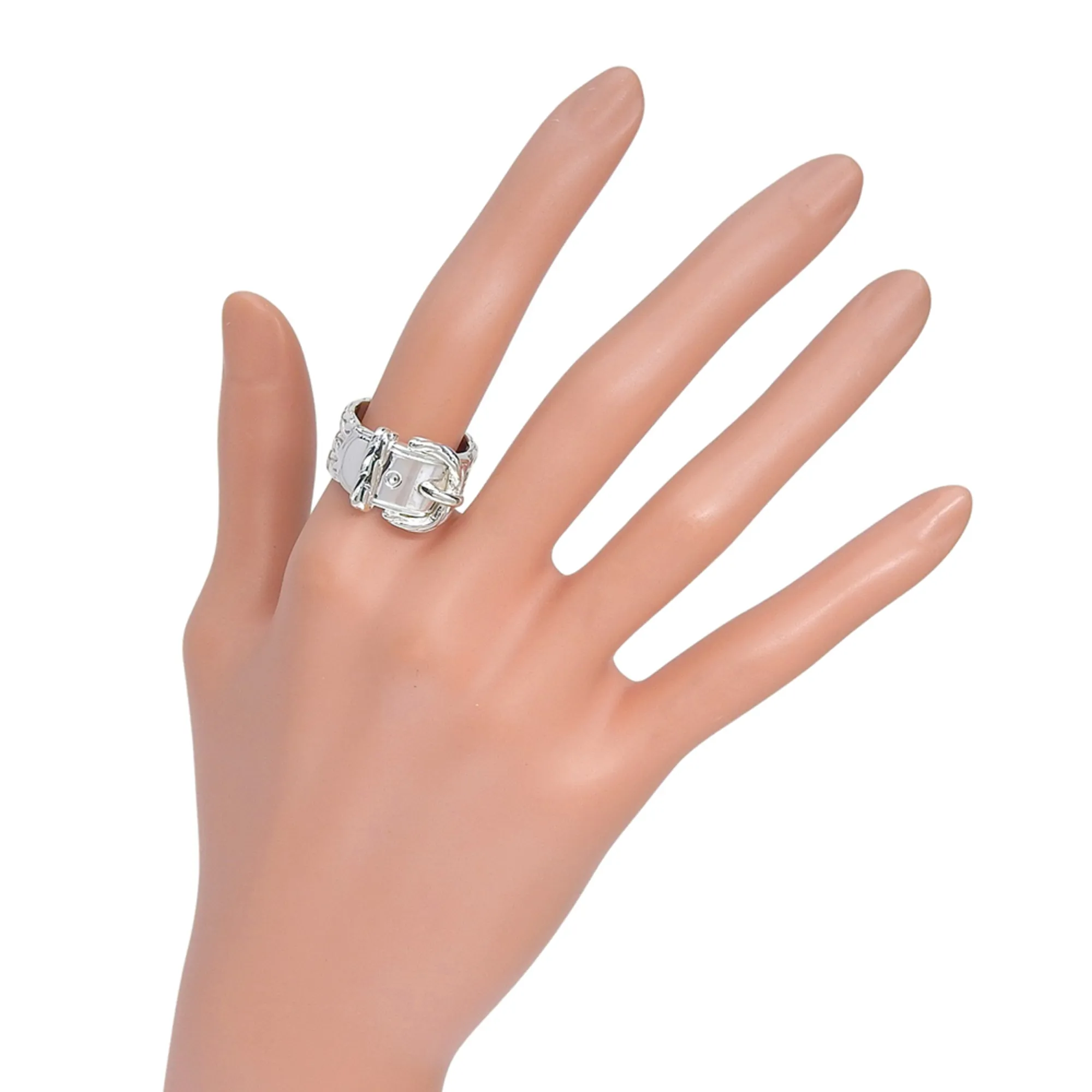 Silver 925 Band Ring (Pre-Owned) - Hermes - Modalova
