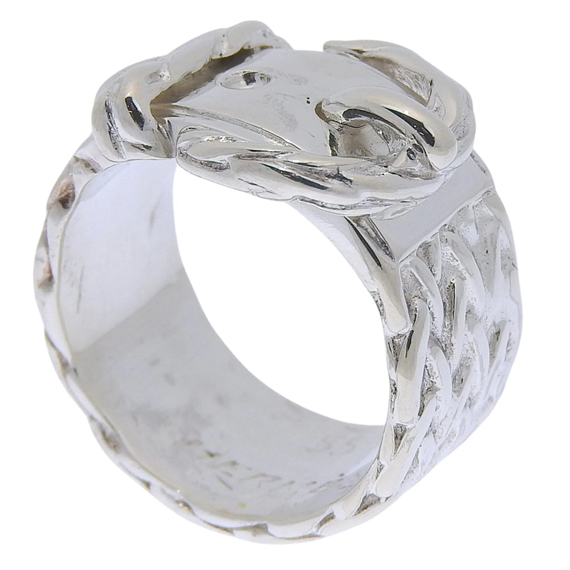 Silver 925 Band Ring (Pre-Owned) - Hermes - Modalova