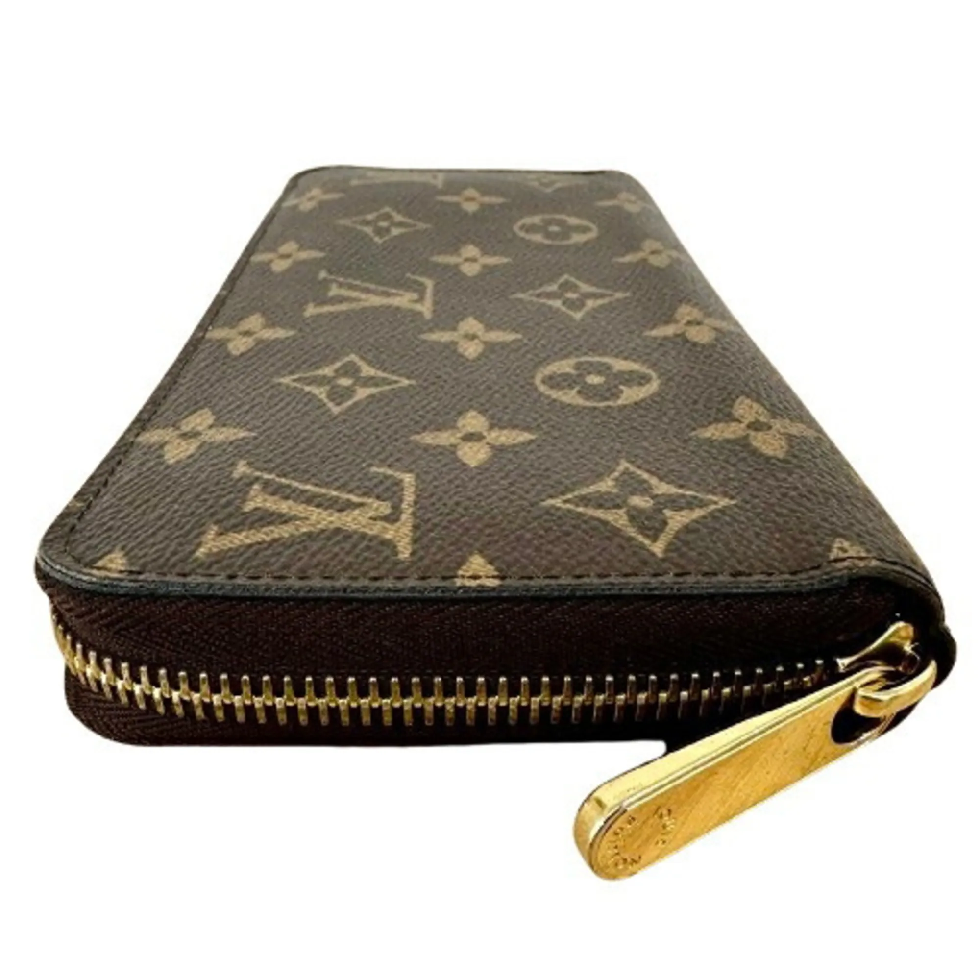 Monogram Leather Long Wallet (Bi-Fold) (Pre-Owned) - Louis Vuitton - Modalova