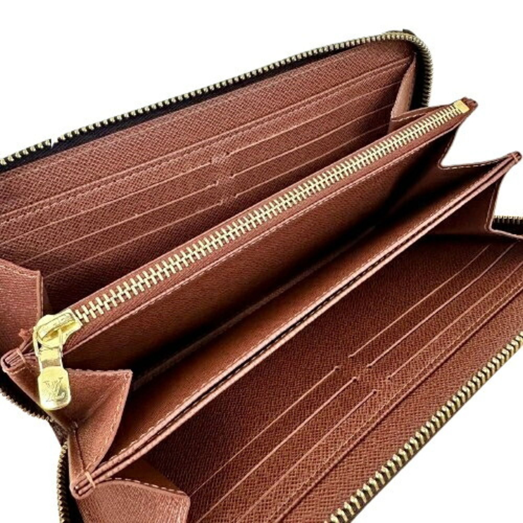 Monogram Leather Long Wallet (Bi-Fold) (Pre-Owned) - Louis Vuitton - Modalova