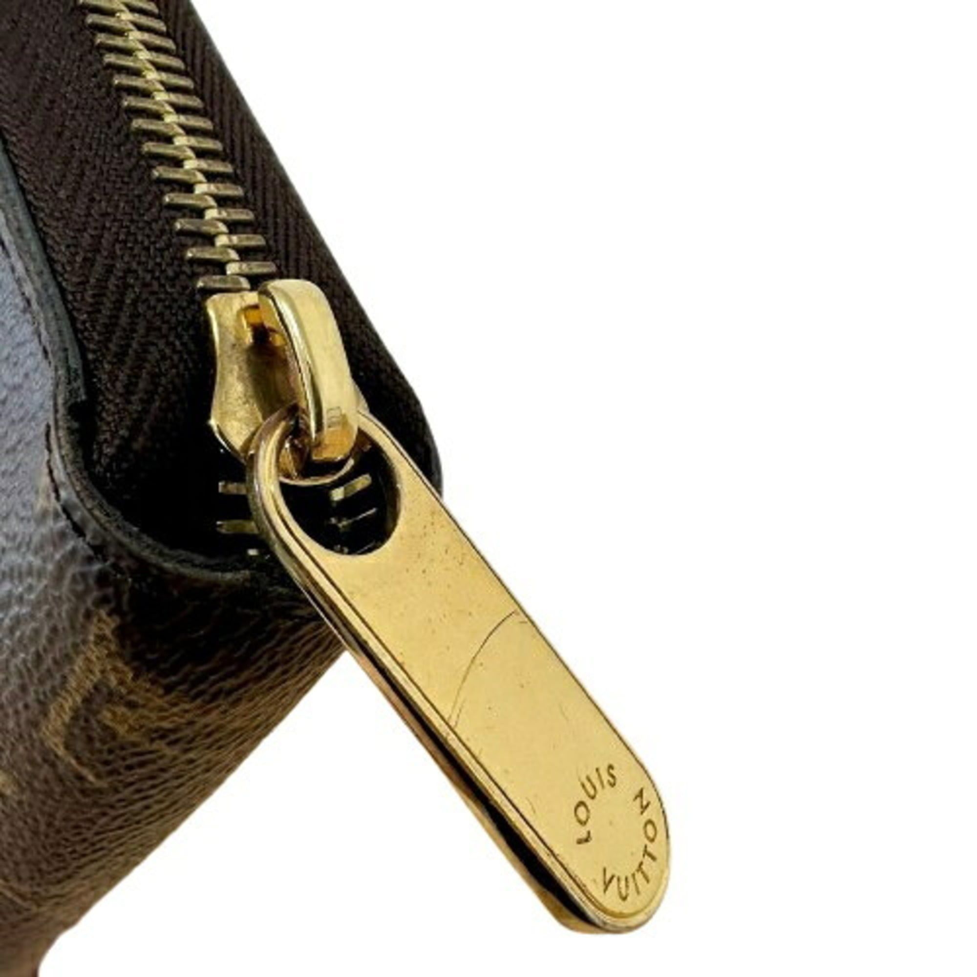 Monogram Leather Long Wallet (Bi-Fold) (Pre-Owned) - Louis Vuitton - Modalova