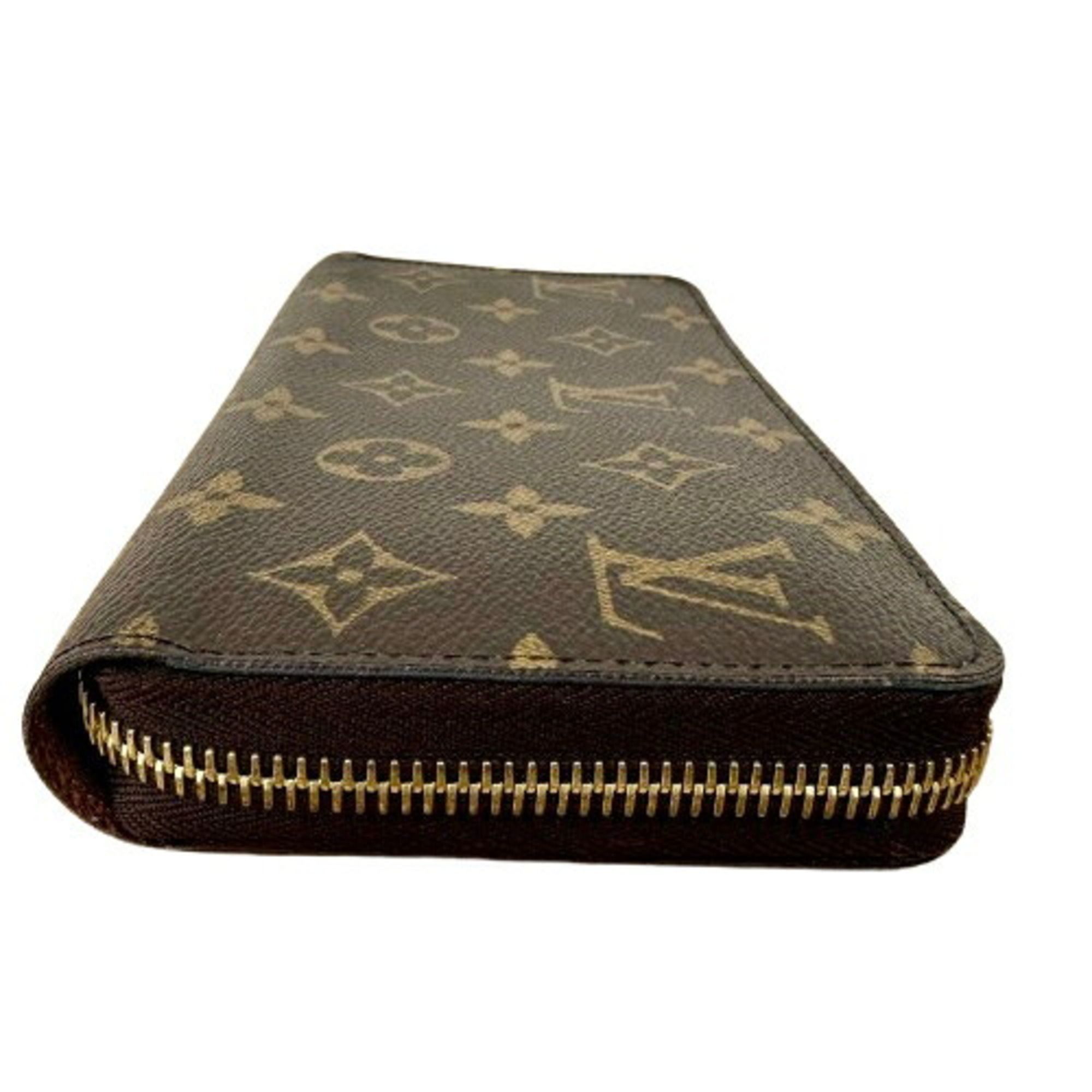 Monogram Leather Long Wallet (Bi-Fold) (Pre-Owned) - Louis Vuitton - Modalova