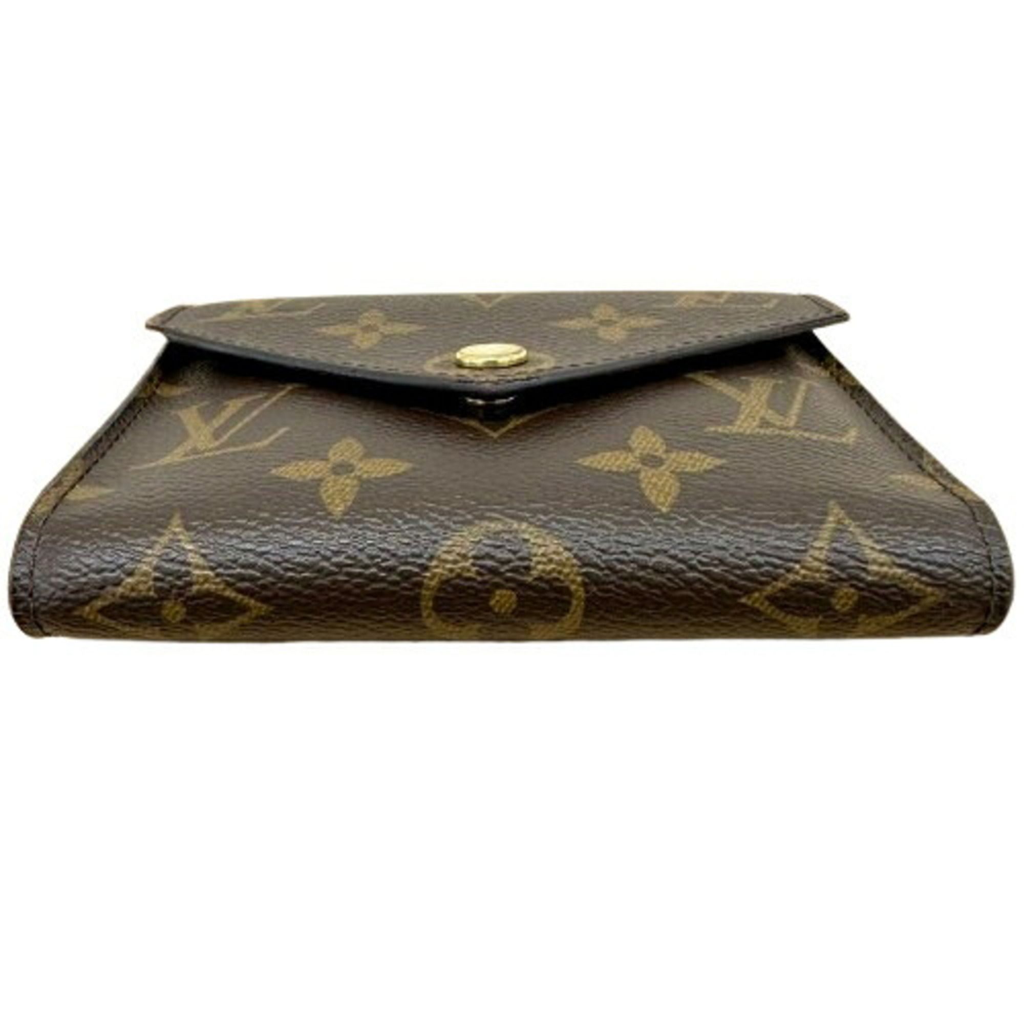 Monogram Leather Wallet (Tri-Fold) (Pre-Owned) - Louis Vuitton - Modalova