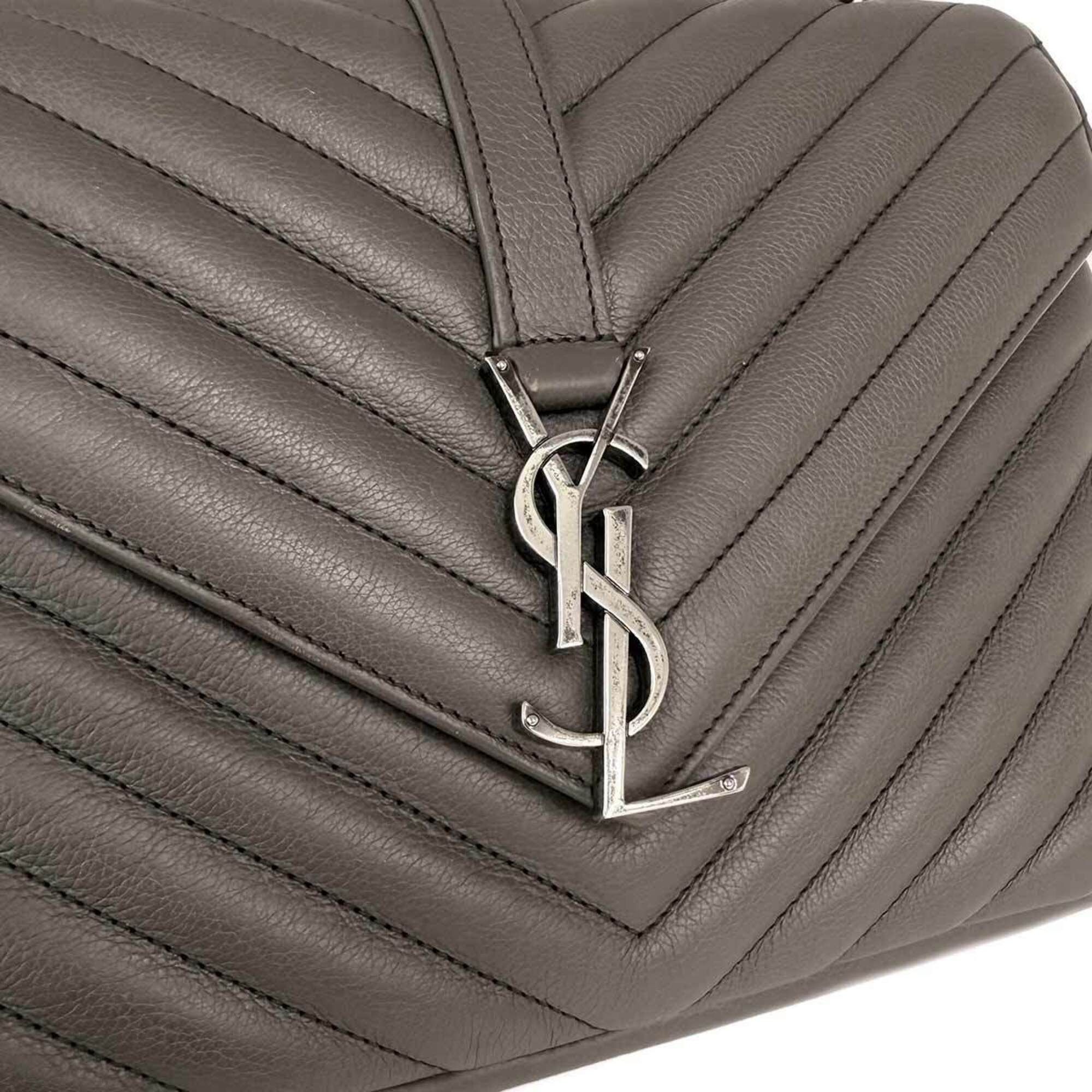 Leather Handbag Shoulder Bag (Pre-Owned) - Saint Laurent - Modalova