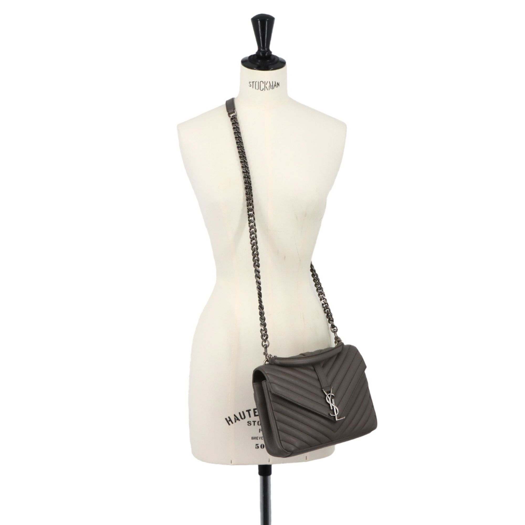 Leather Handbag Shoulder Bag (Pre-Owned) - Saint Laurent - Modalova