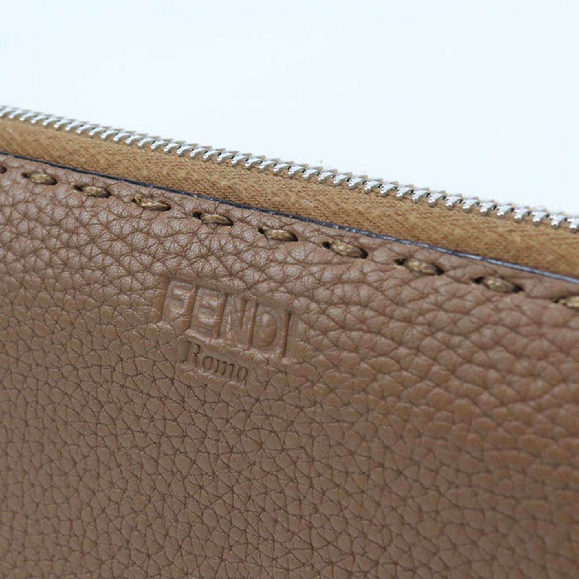Leather Long Wallet (Bi-Fold) (Pre-Owned) - Fendi - Modalova