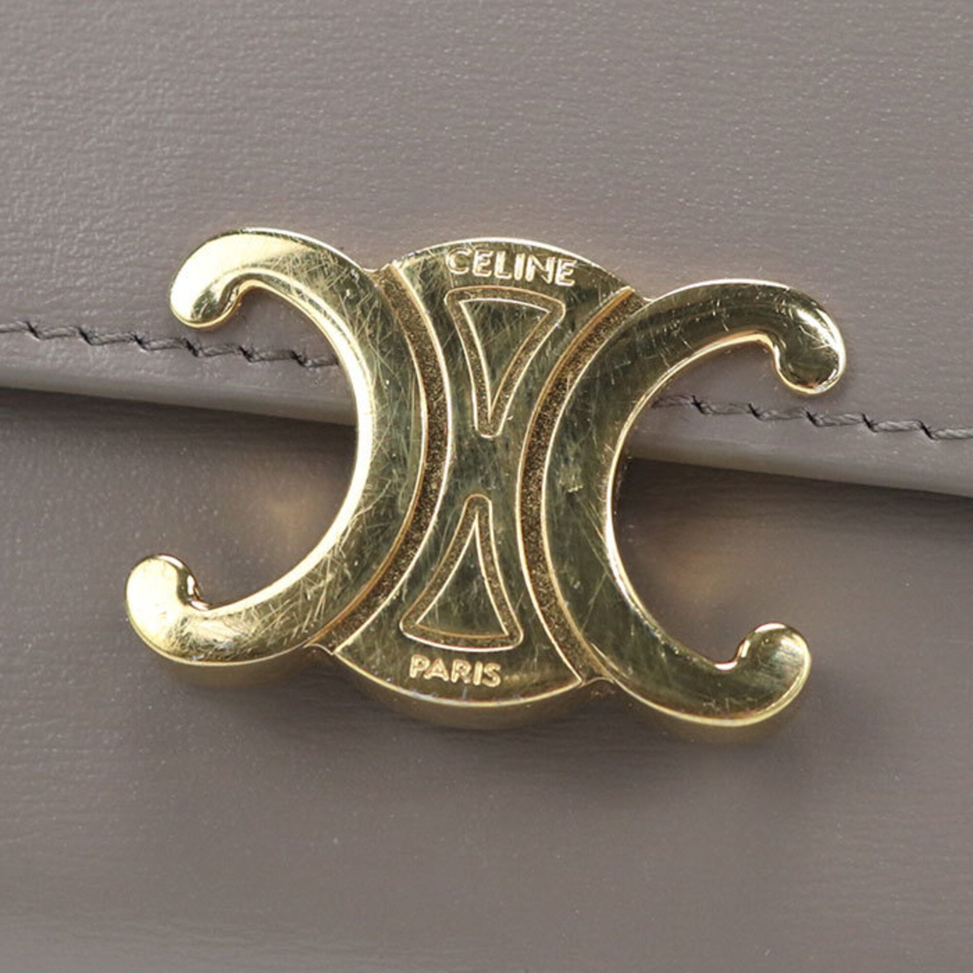 Leather Wallet (Tri-Fold) (Pre-Owned) - Celine - Modalova