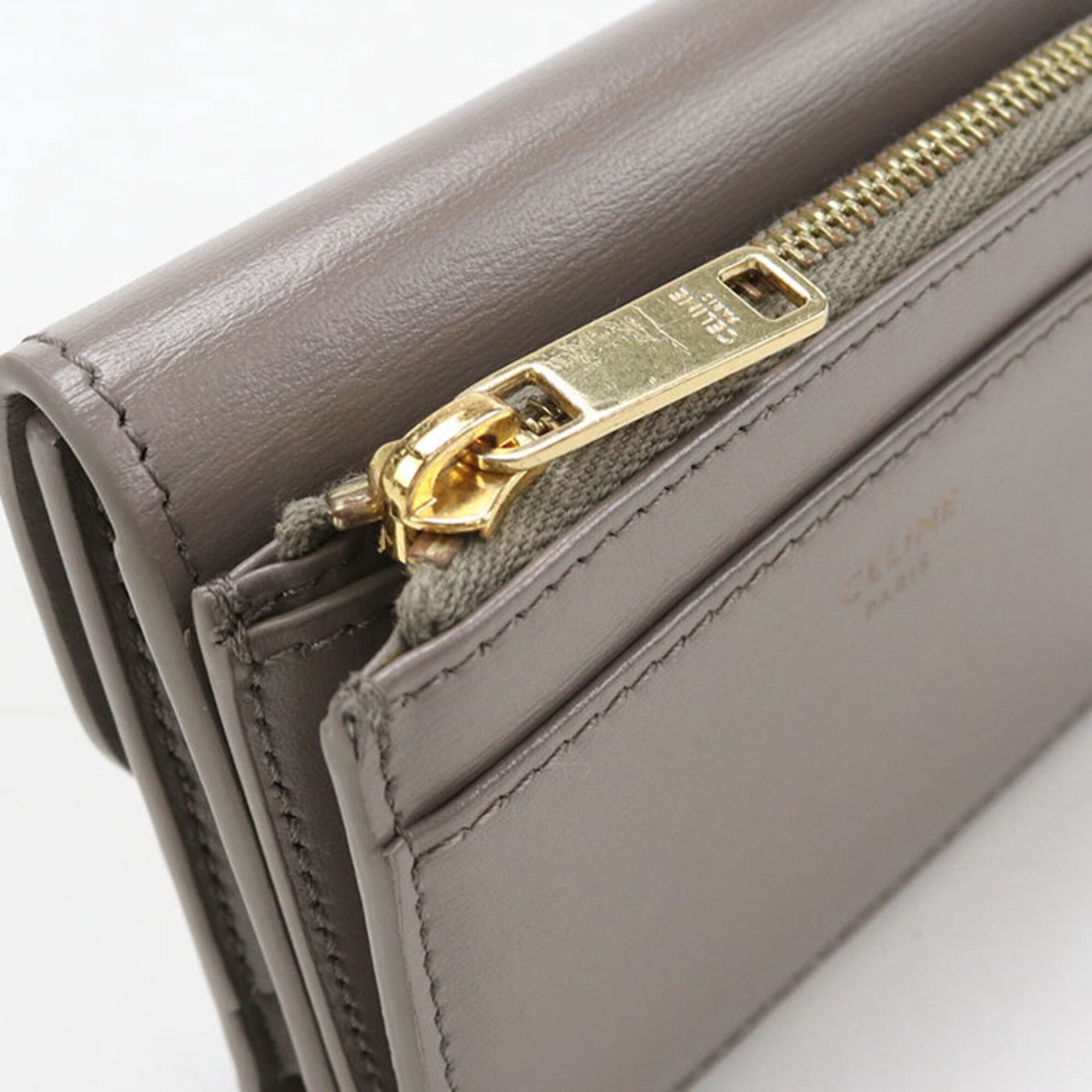 Leather Wallet (Tri-Fold) (Pre-Owned) - Celine - Modalova