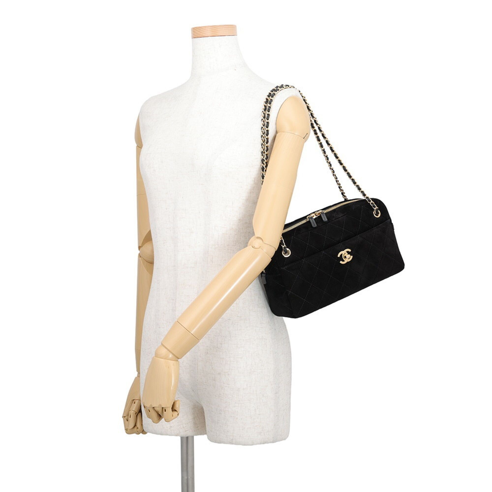 Suede Leather Shoulder Bag (Pre-Owned) - Chanel - Modalova