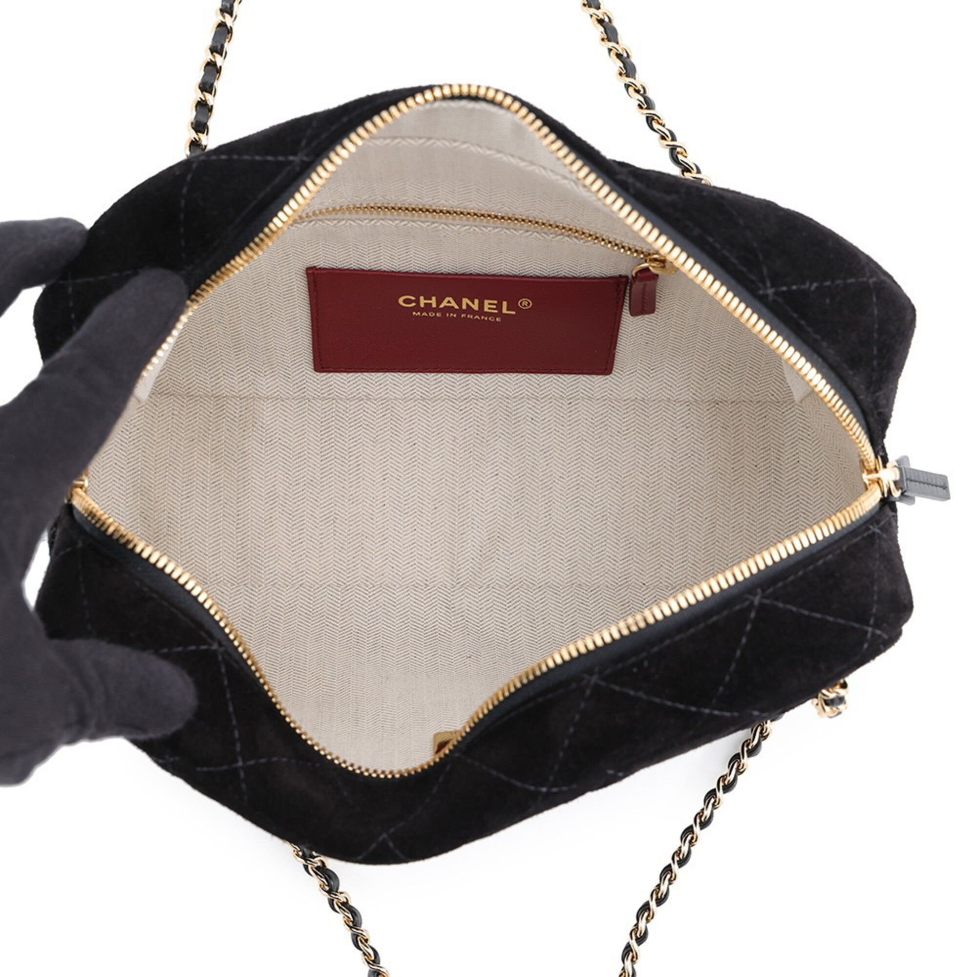 Suede Leather Shoulder Bag (Pre-Owned) - Chanel - Modalova