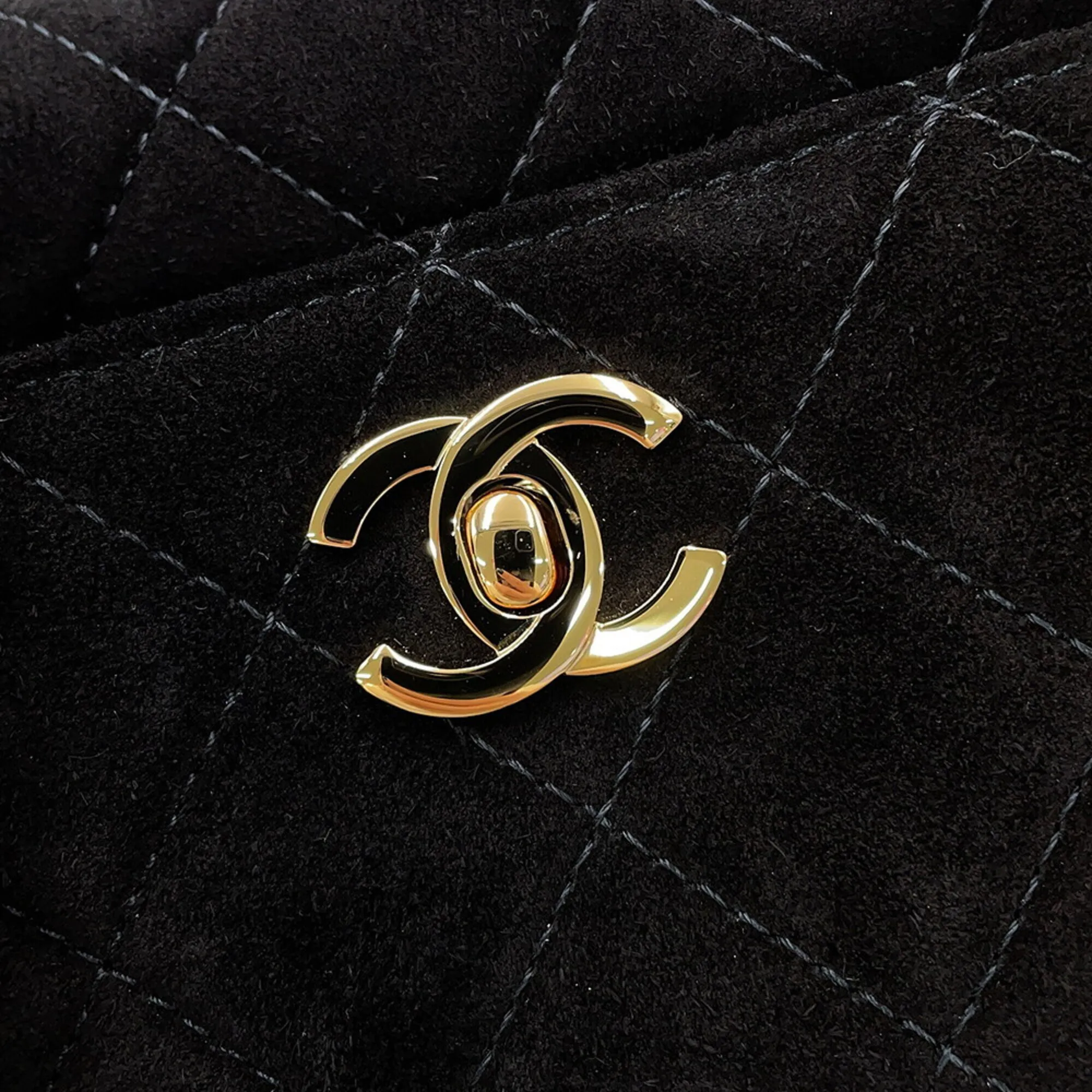 Suede Leather Shoulder Bag (Pre-Owned) - Chanel - Modalova