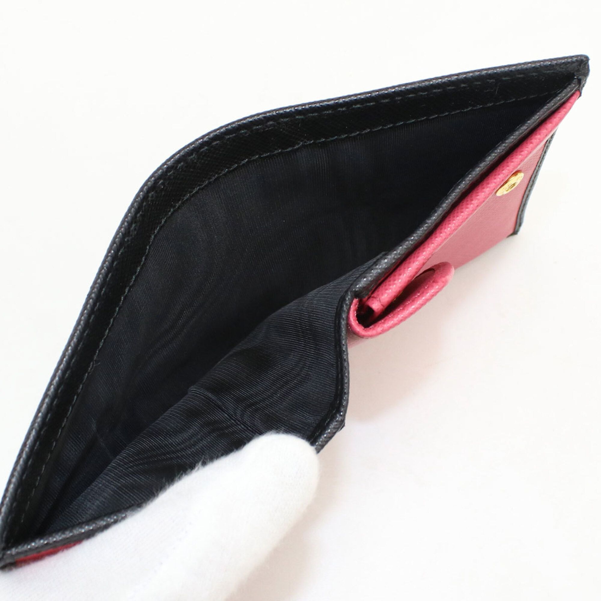 Leather Wallet (Bi-Fold) (Pre-Owned) - Prada - Modalova