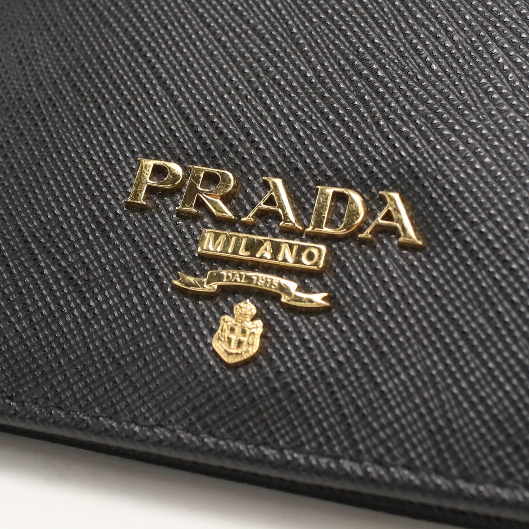 Leather Wallet (Bi-Fold) (Pre-Owned) - Prada - Modalova