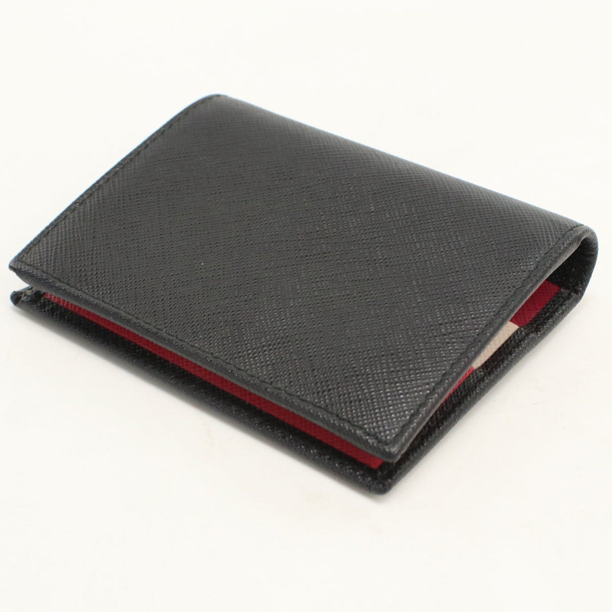 Leather Wallet (Bi-Fold) (Pre-Owned) - Prada - Modalova