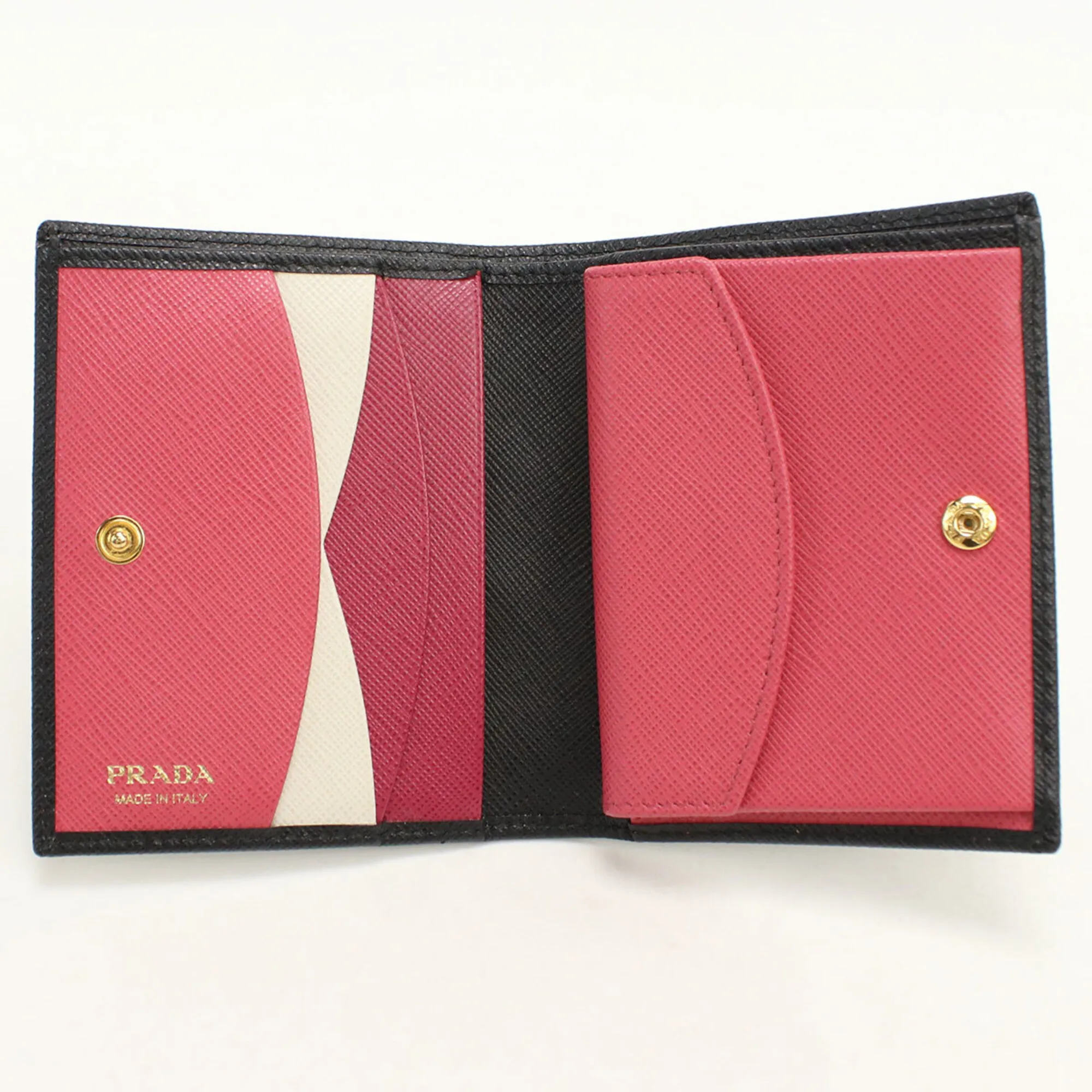 Leather Wallet (Bi-Fold) (Pre-Owned) - Prada - Modalova