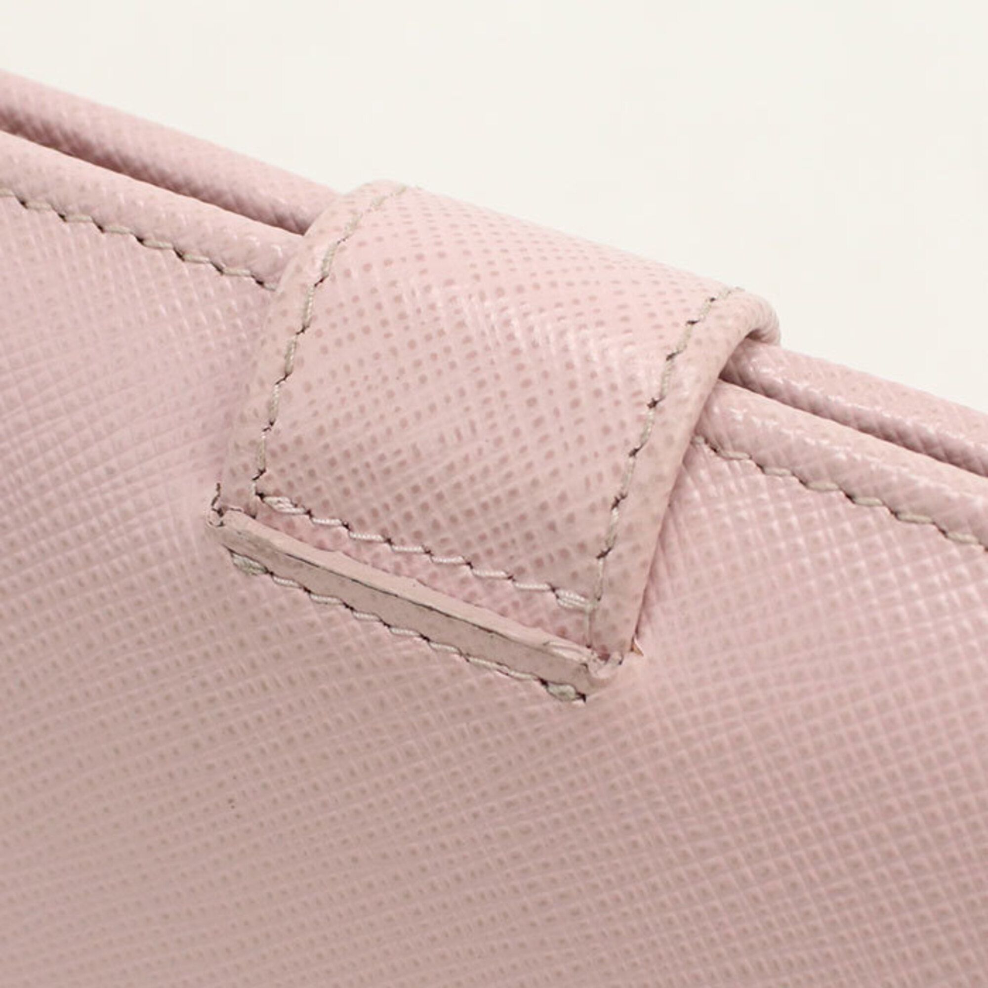 Leather Long Wallet (Bi-Fold) (Pre-Owned) - Prada - Modalova