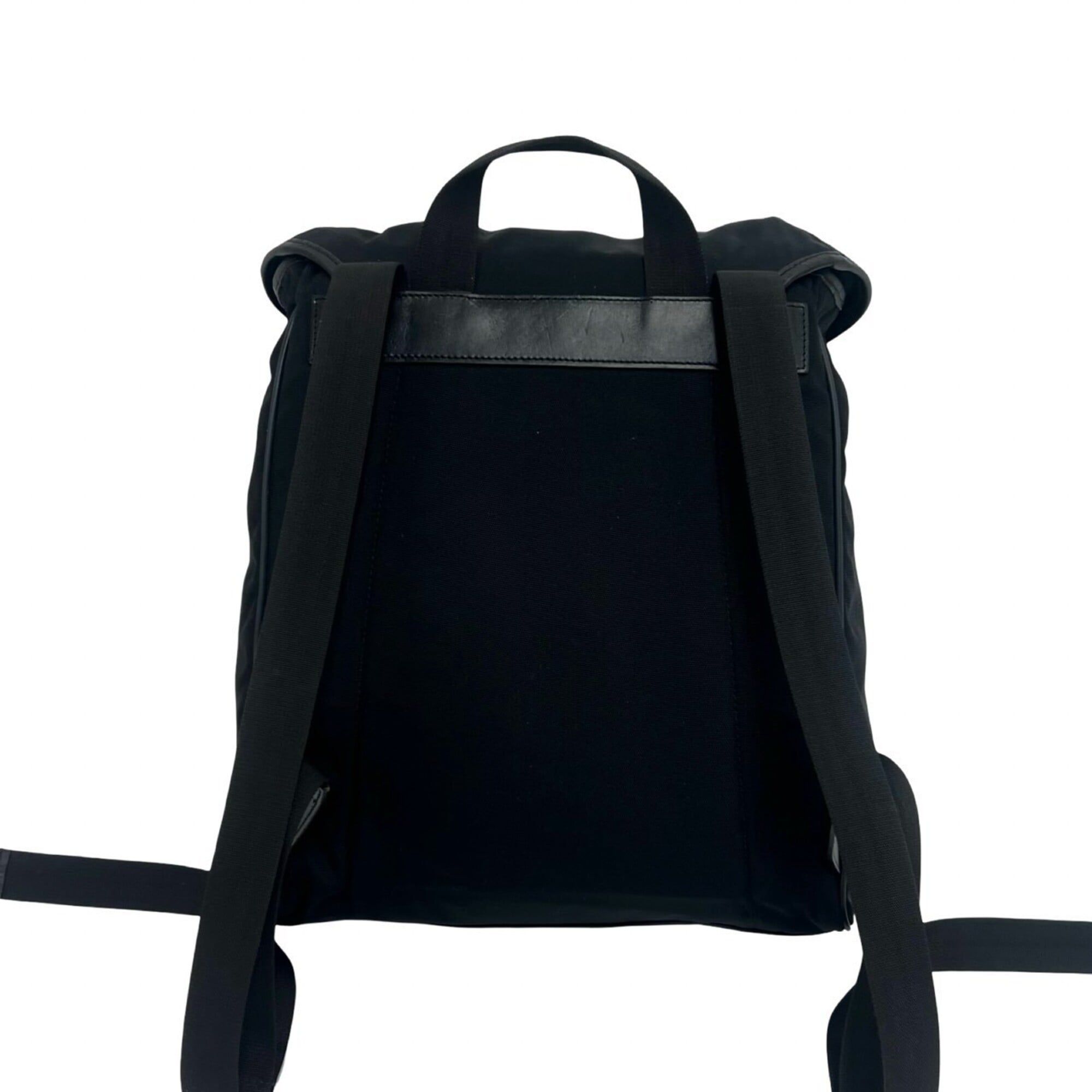 Nylon Leather Backpack (Pre-Owned) - Gucci - Modalova