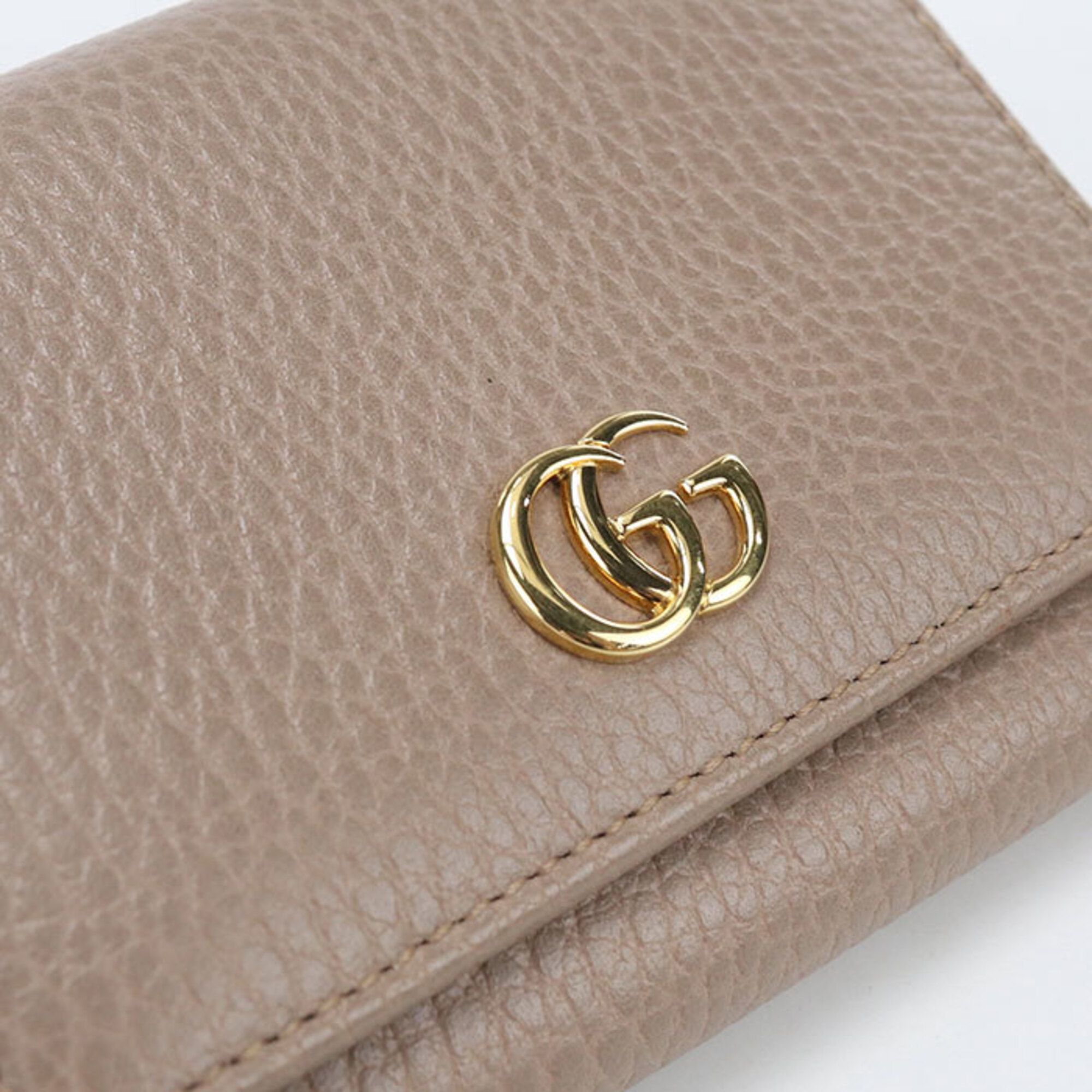 Leather Wallet (Tri-Fold) (Pre-Owned) - Gucci - Modalova