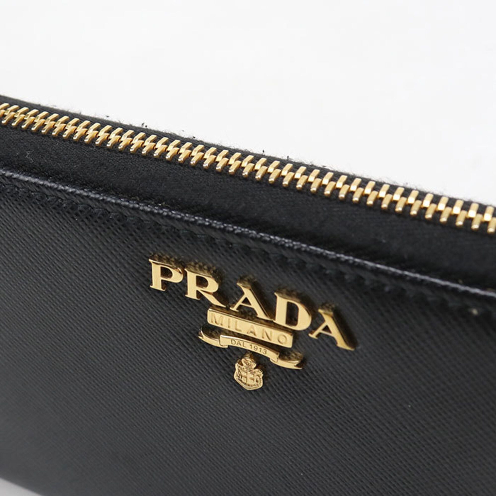 Leather Long Wallet (Bi-Fold) (Pre-Owned) - Prada - Modalova