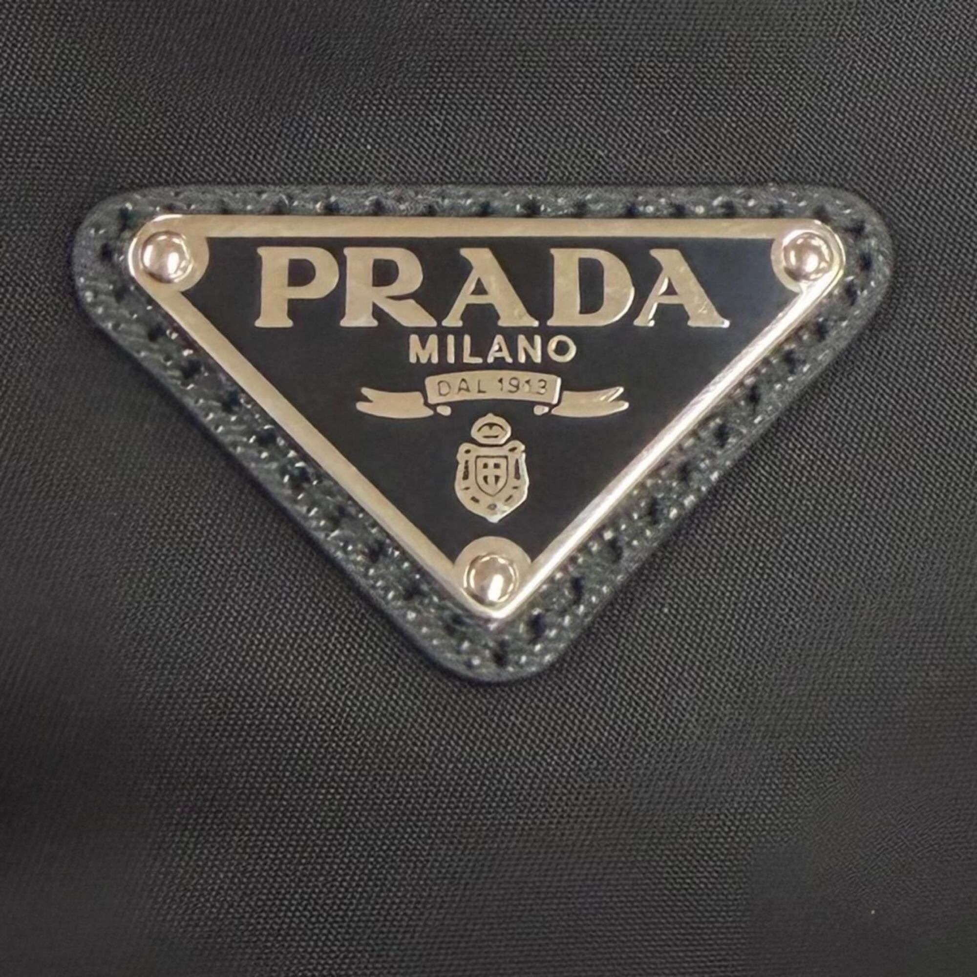 Nylon Leather Backpack (Pre-Owned) - Prada - Modalova