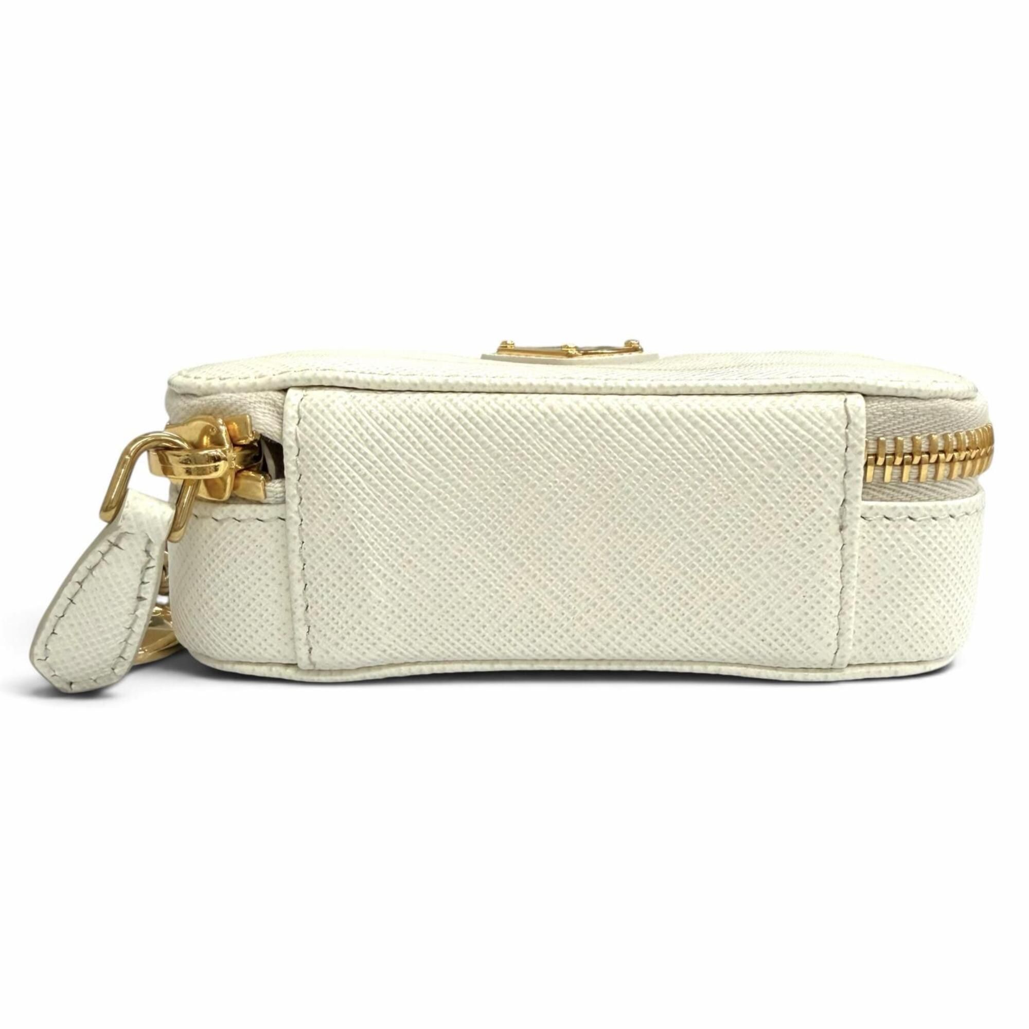 Leather Pouch (Pre-Owned) - Prada - Modalova