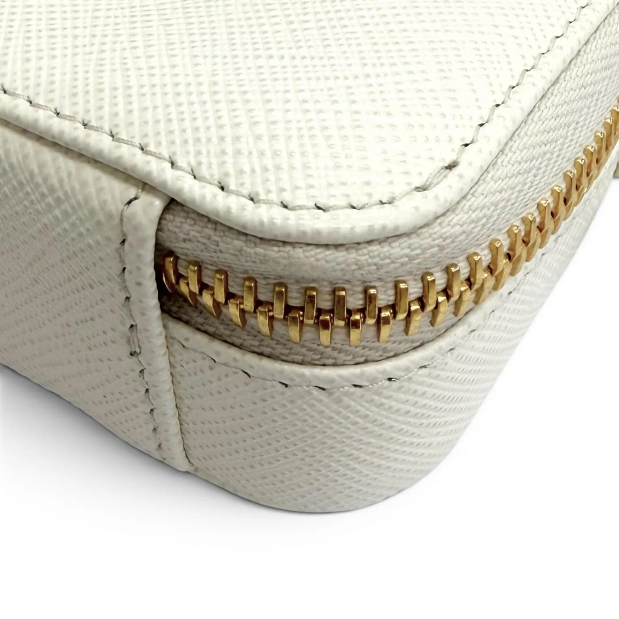 Leather Pouch (Pre-Owned) - Prada - Modalova