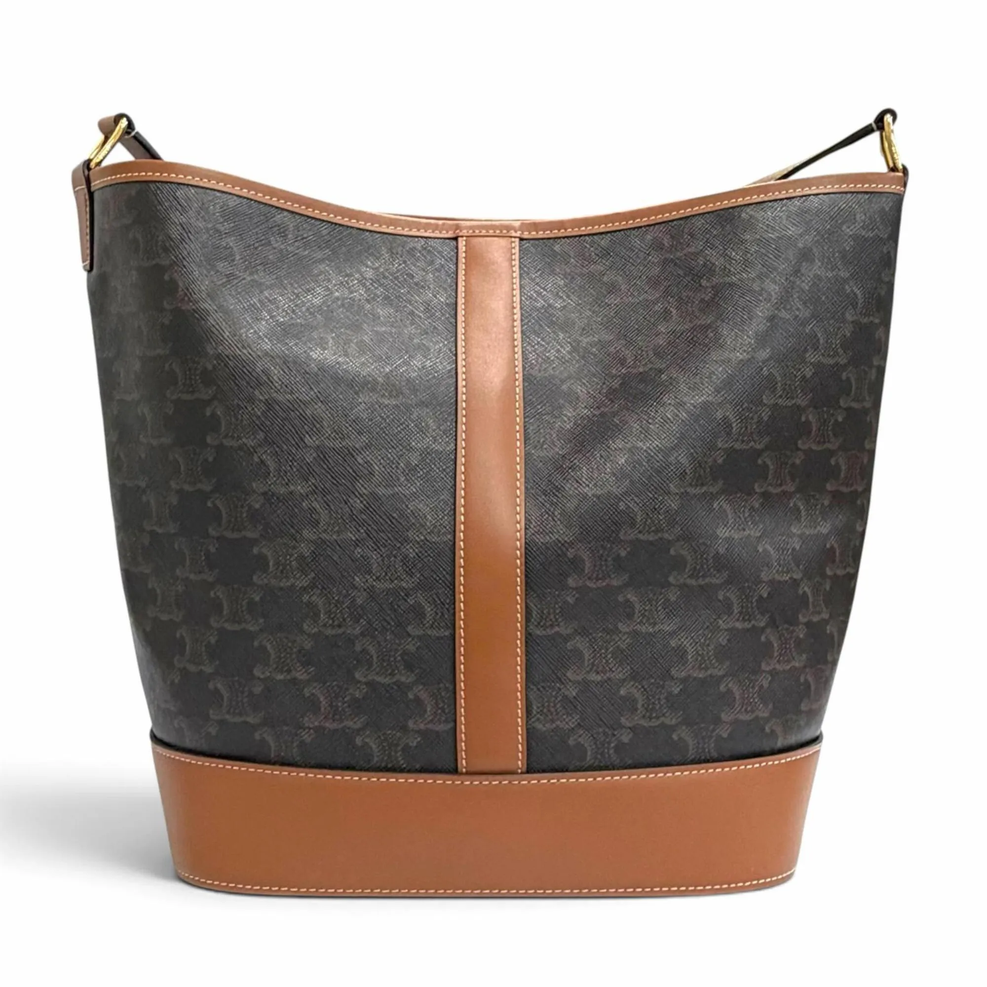 Canvas Leather Shoulder Bag (Pre-Owned) - Celine - Modalova