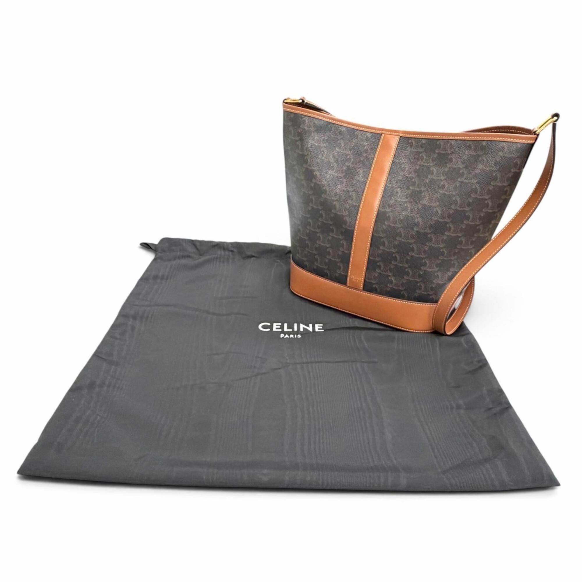 Canvas Leather Shoulder Bag (Pre-Owned) - Celine - Modalova