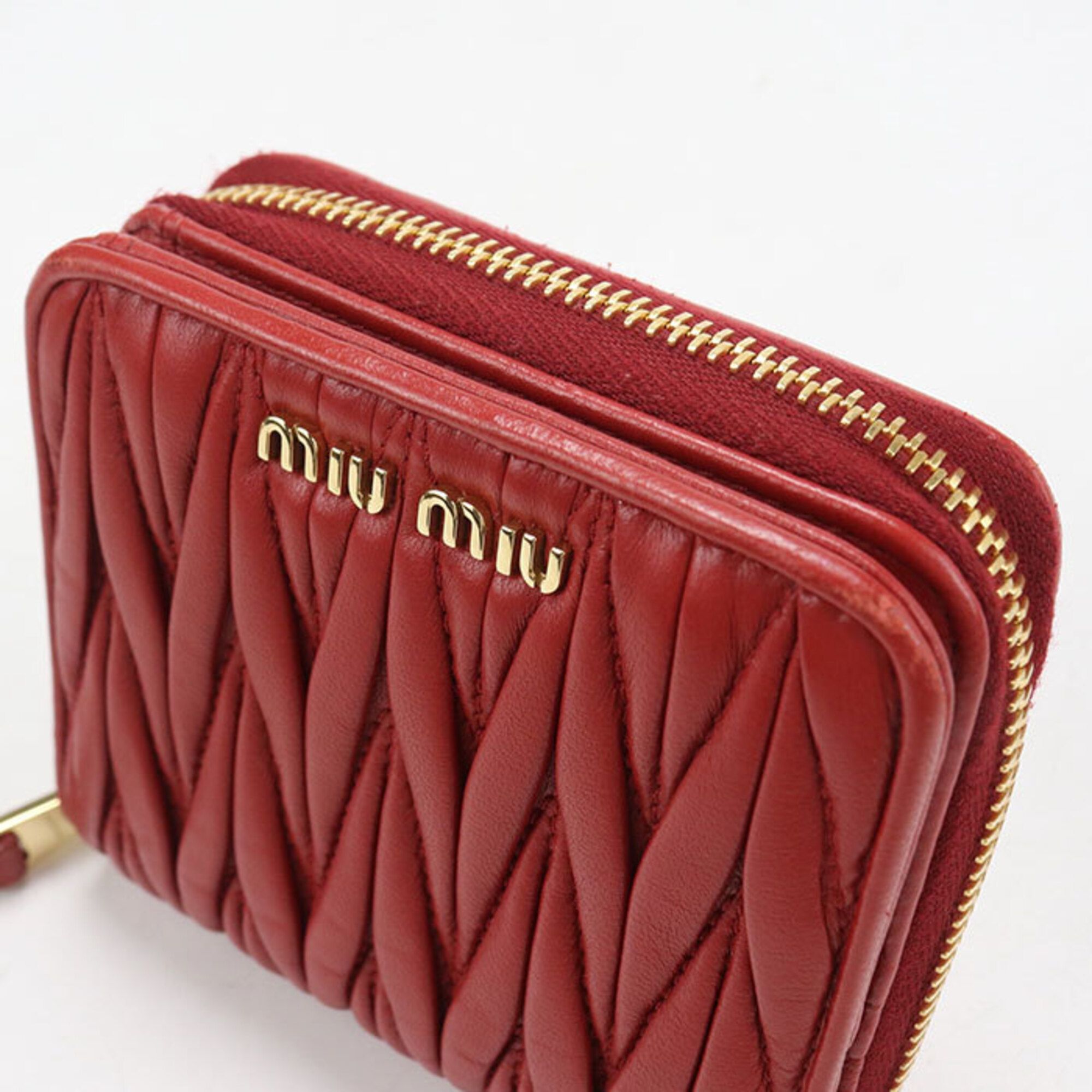 Leather Wallet (Bi-Fold) (Pre-Owned) - Miu Miu - Modalova