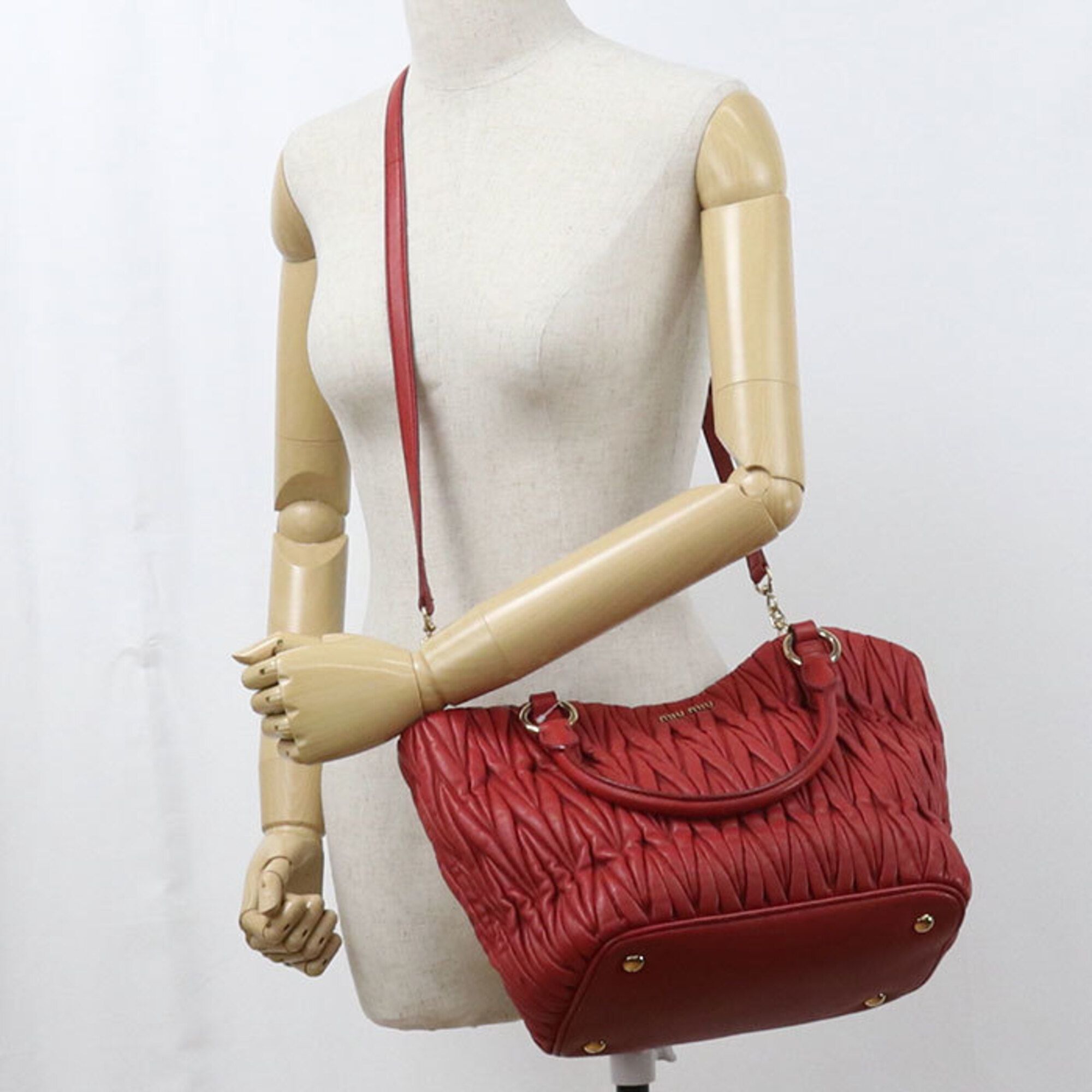 Leather Handbag (Pre-Owned) - Miu Miu - Modalova