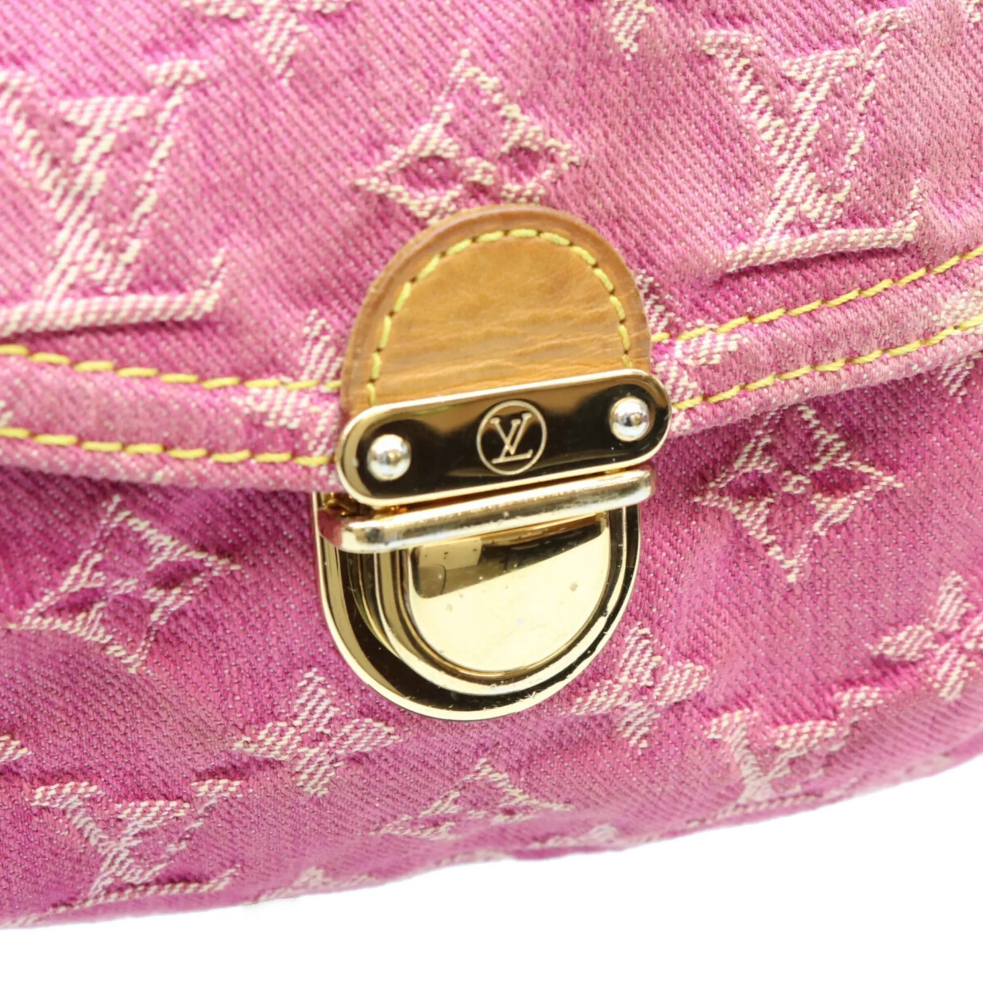 Monogram Denim Shoulder Bag (Pre-Owned) - Louis Vuitton - Modalova
