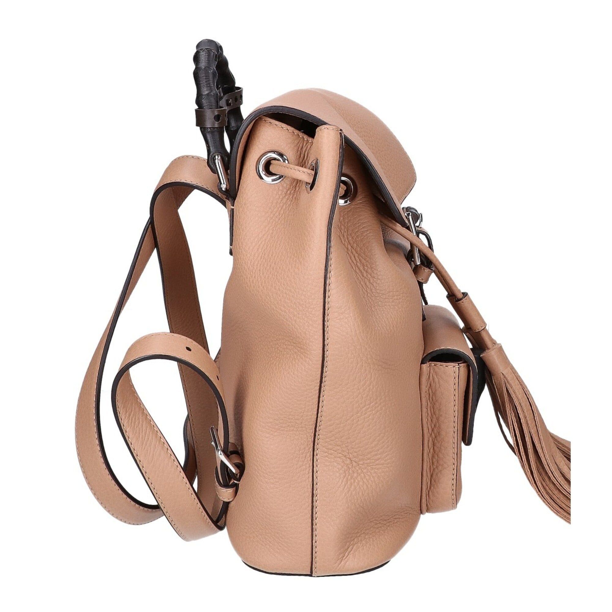 Leather Backpack (Pre-Owned) - Gucci - Modalova