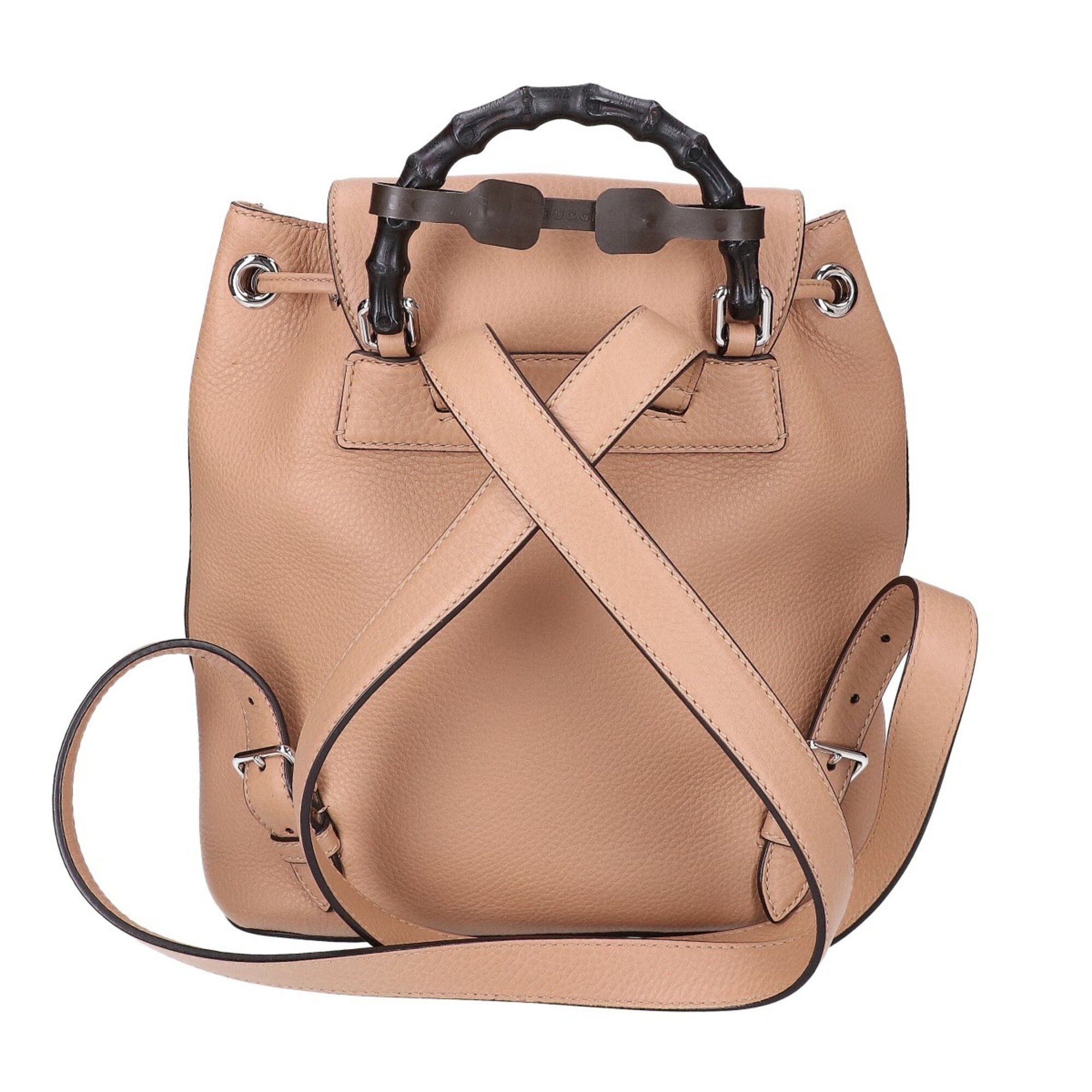 Leather Backpack (Pre-Owned) - Gucci - Modalova